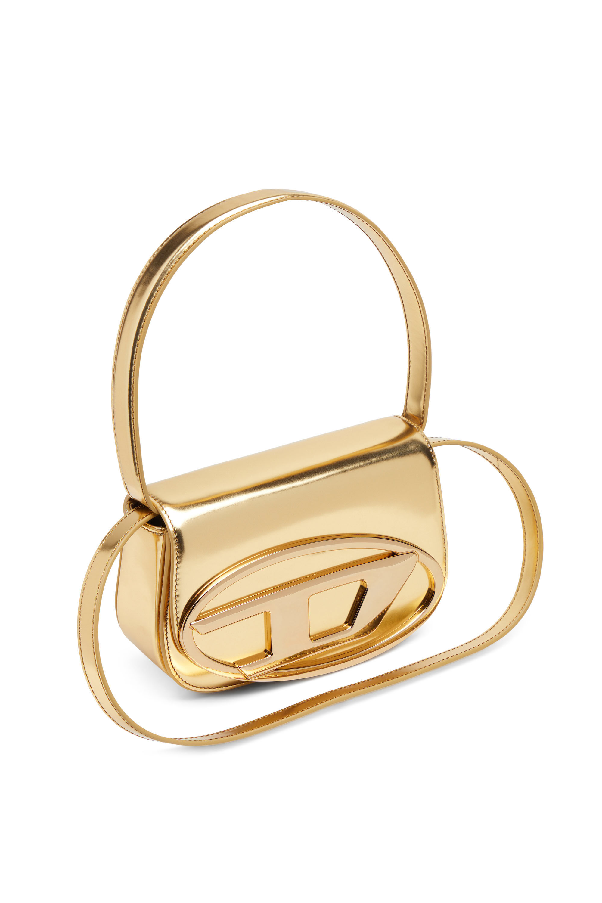 Gold shoulder bags best sale