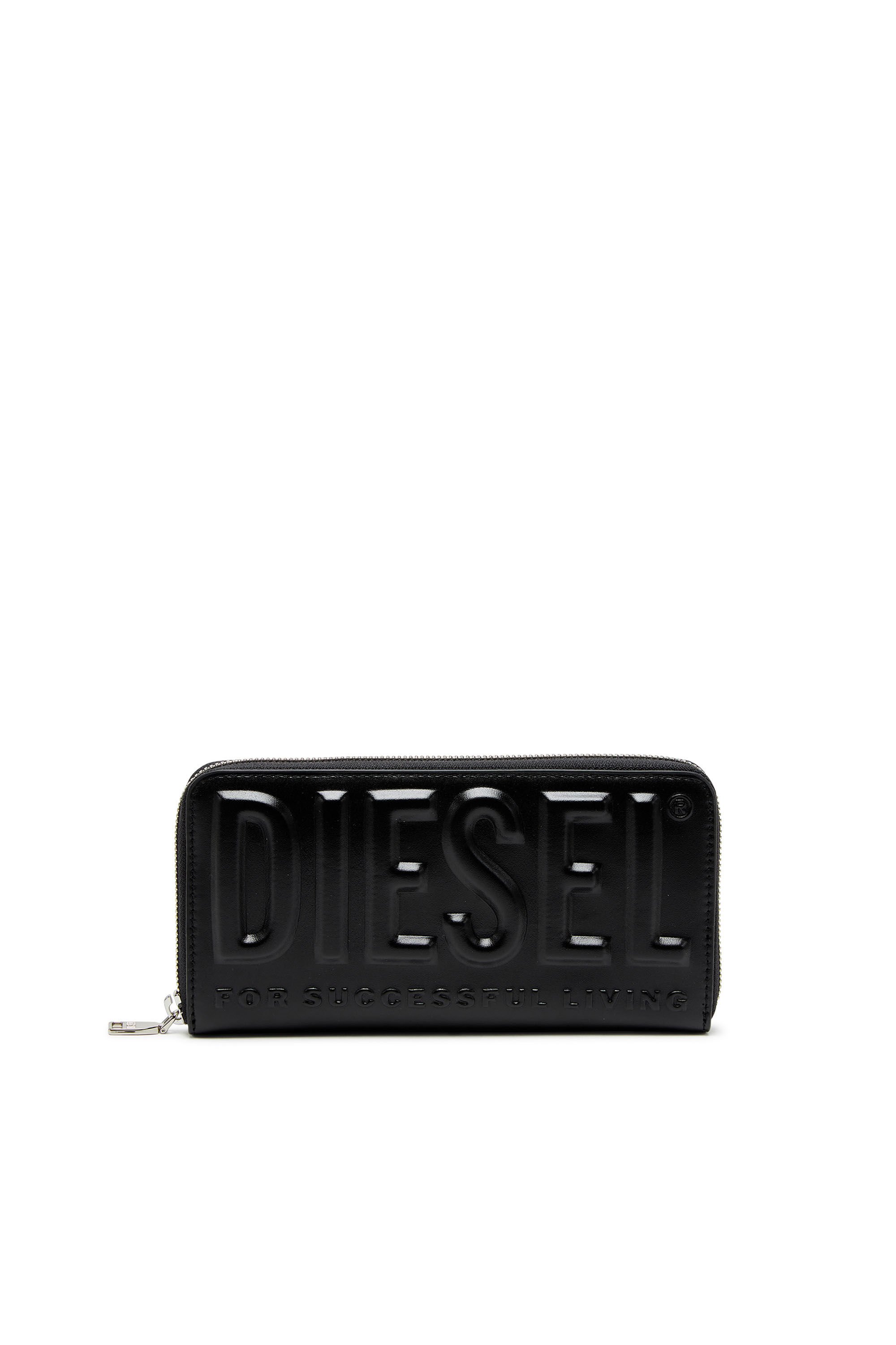 Diesel - DSL 3D -CONTINENTAL ZIP L, Schwarz - Image 1