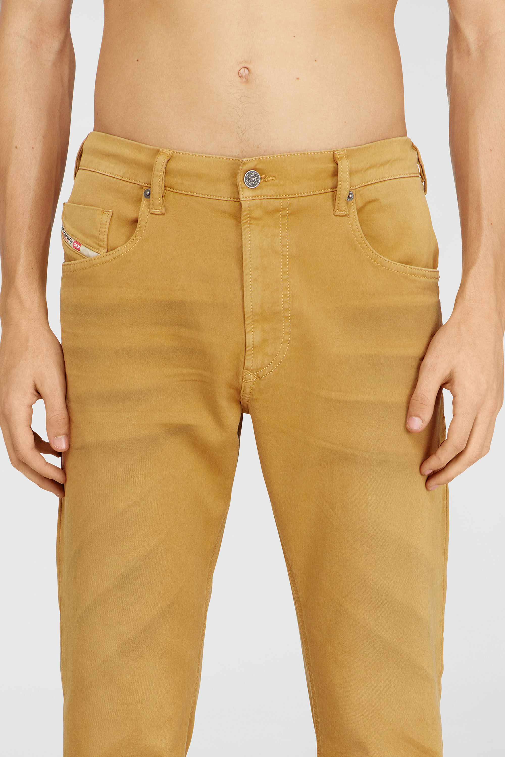Diesel - Herren Regular 2032 D-Krooley-BW Joggjeans&reg; 0670M, Hellbraun - 5