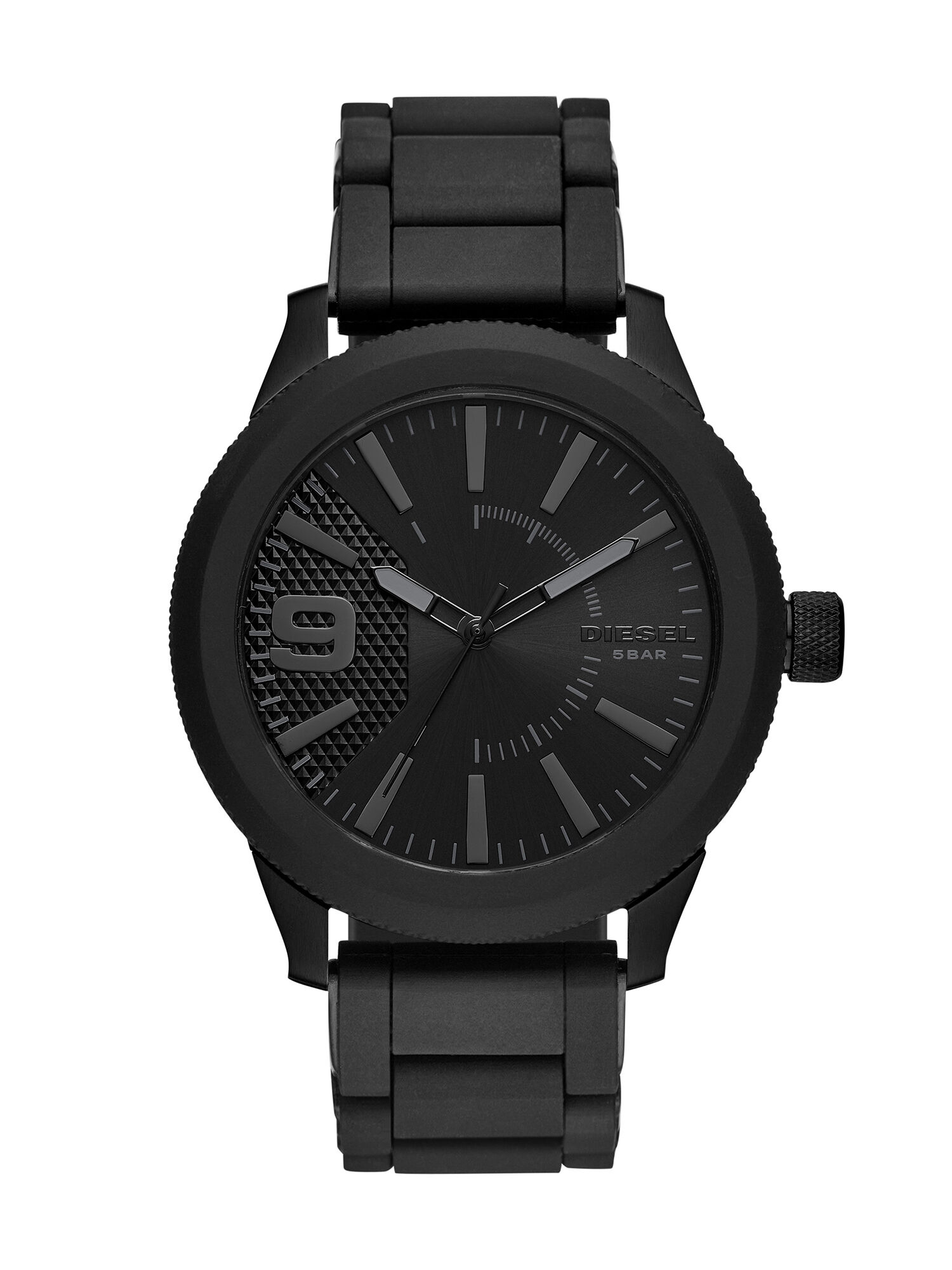 Diesel - DZ1873, Herren Uhr aus schwarzem Edelstahl mit drei Zeigern in Schwarz - 1
