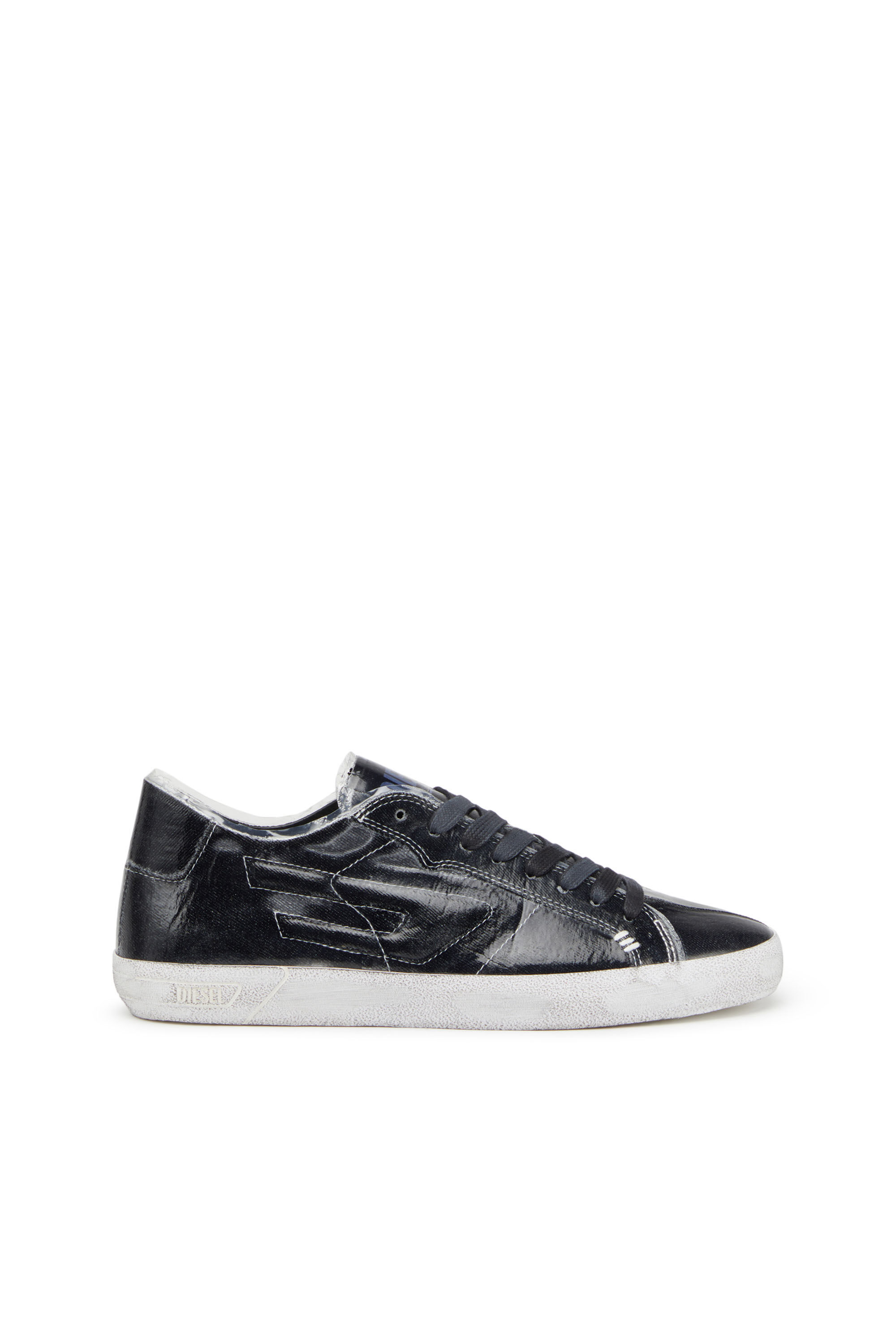 Diesel - S-LEROJI LOW W, Damen S-Leroji Low W - Sneakers aus Canvas mit Overlay aus TPU in Schwarz - 1
