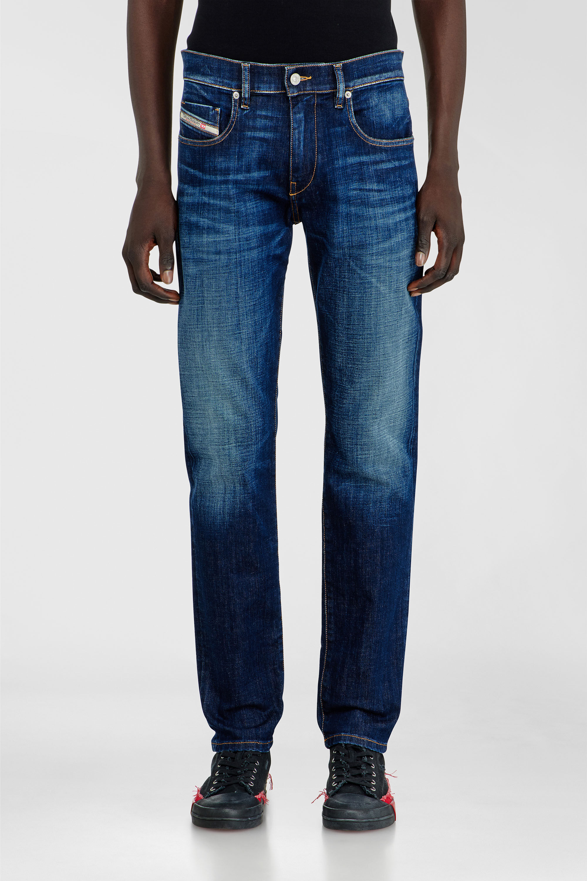 Diesel - Herren Slim Jeans 2019 D-Strukt 09L61, Mittelblau - 4