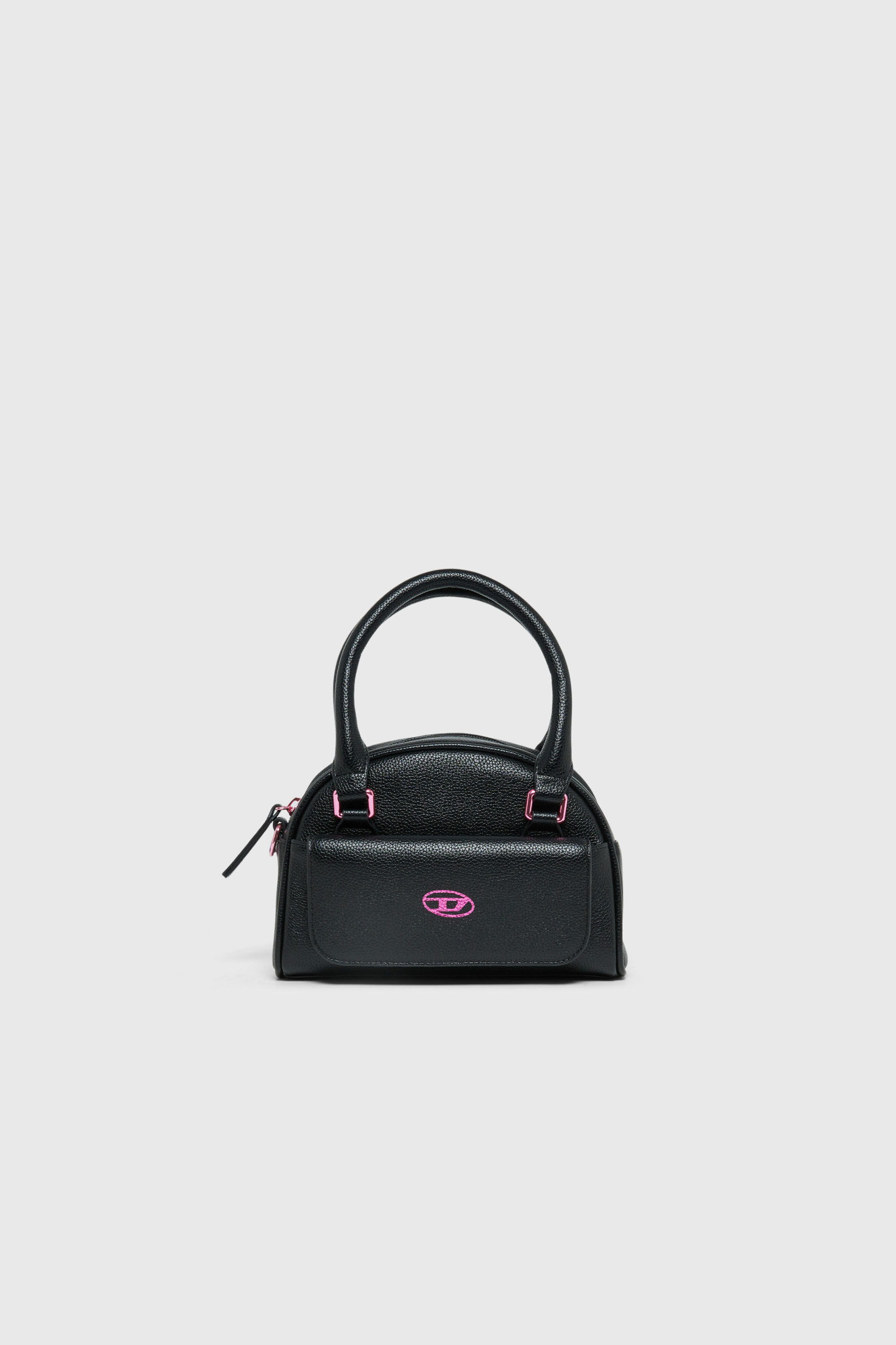 Diesel - WREDY, Damen WREDY - Tasche aus genarbtem beschichtetem Gewebe in Schwarz - 1