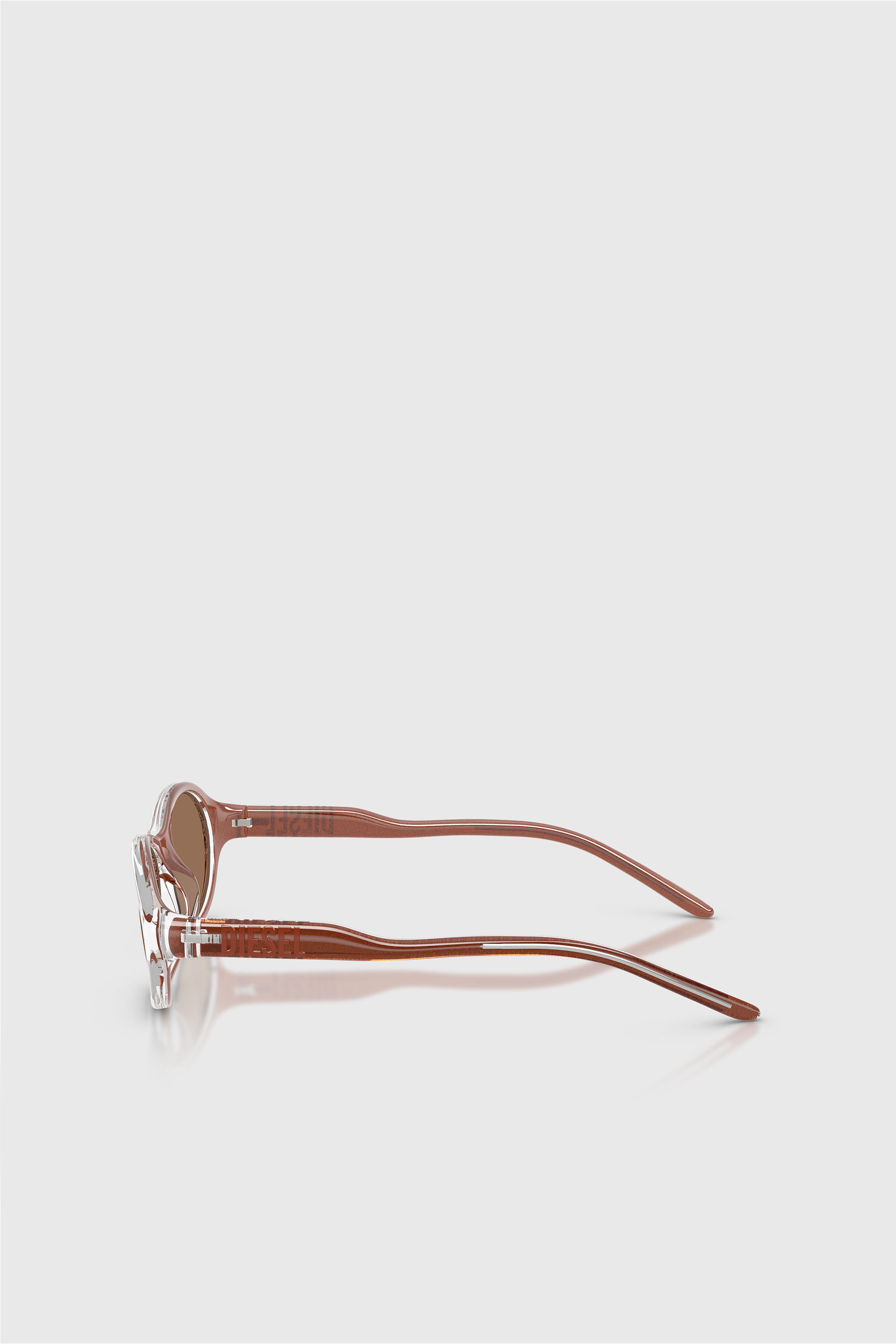 Diesel - 0DL3024U, Unisex Ovale Sonnenbrille in Braun - 3