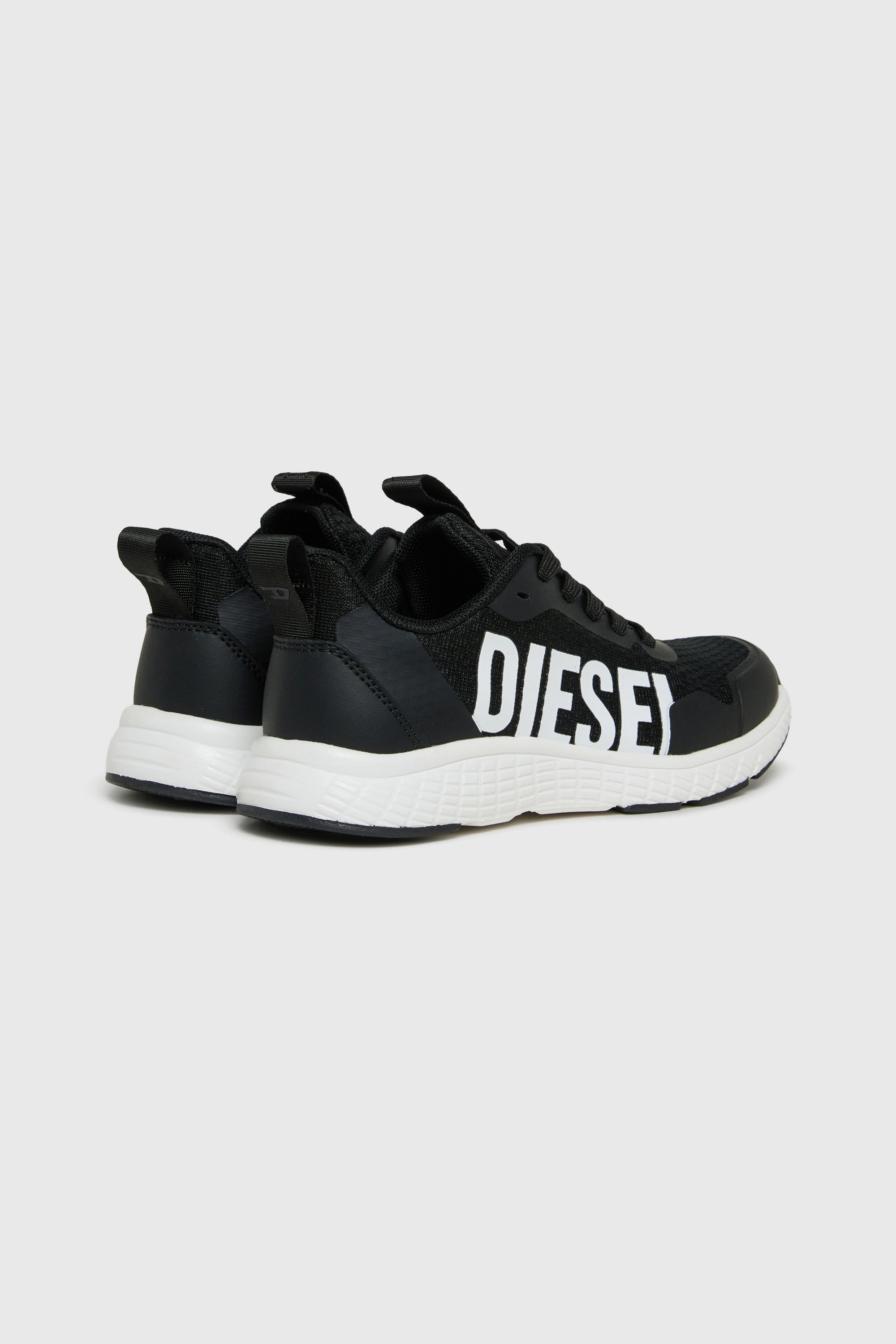 Diesel - S-RUNCOUT, Unisex S-Runcout - Sneakers mit maxi Diesel Logo in Schwarz - 3