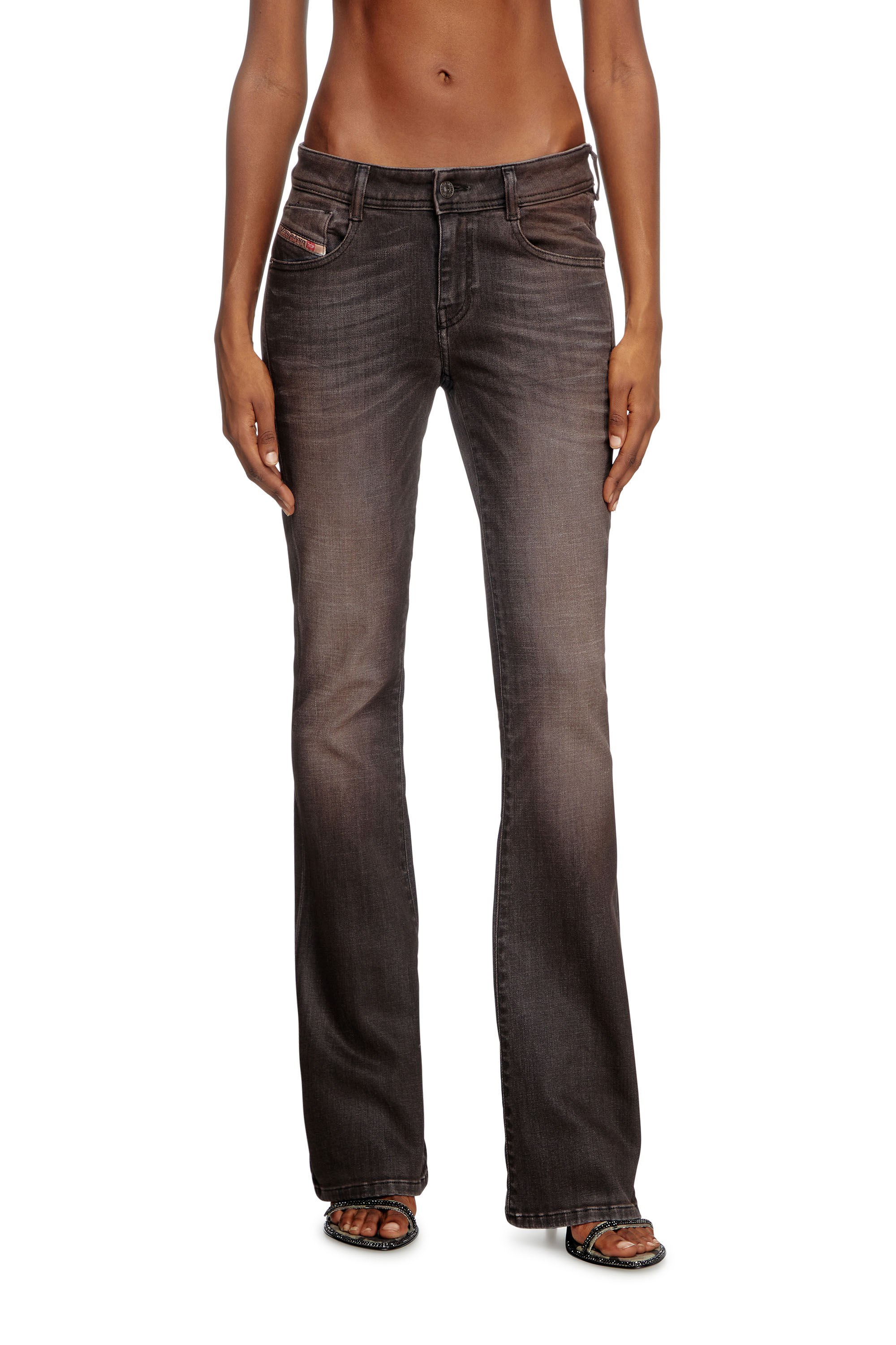 Diesel - Damen Bootcut Jeans 1969 D-Ebbey 09K59, Schwarz/Dunkelgrau - 3