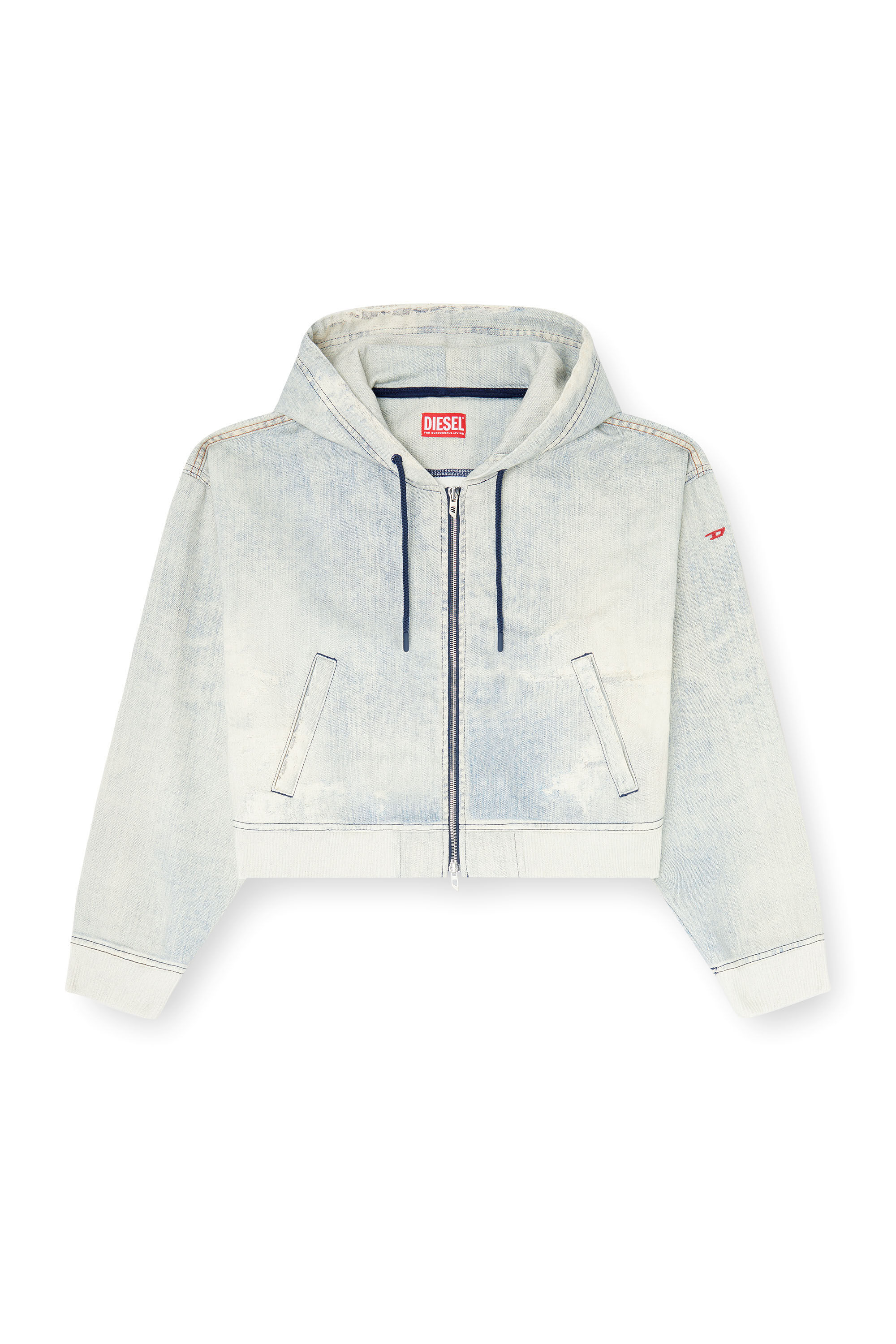 DE-GIRI-CROP JOGG, Hellblau