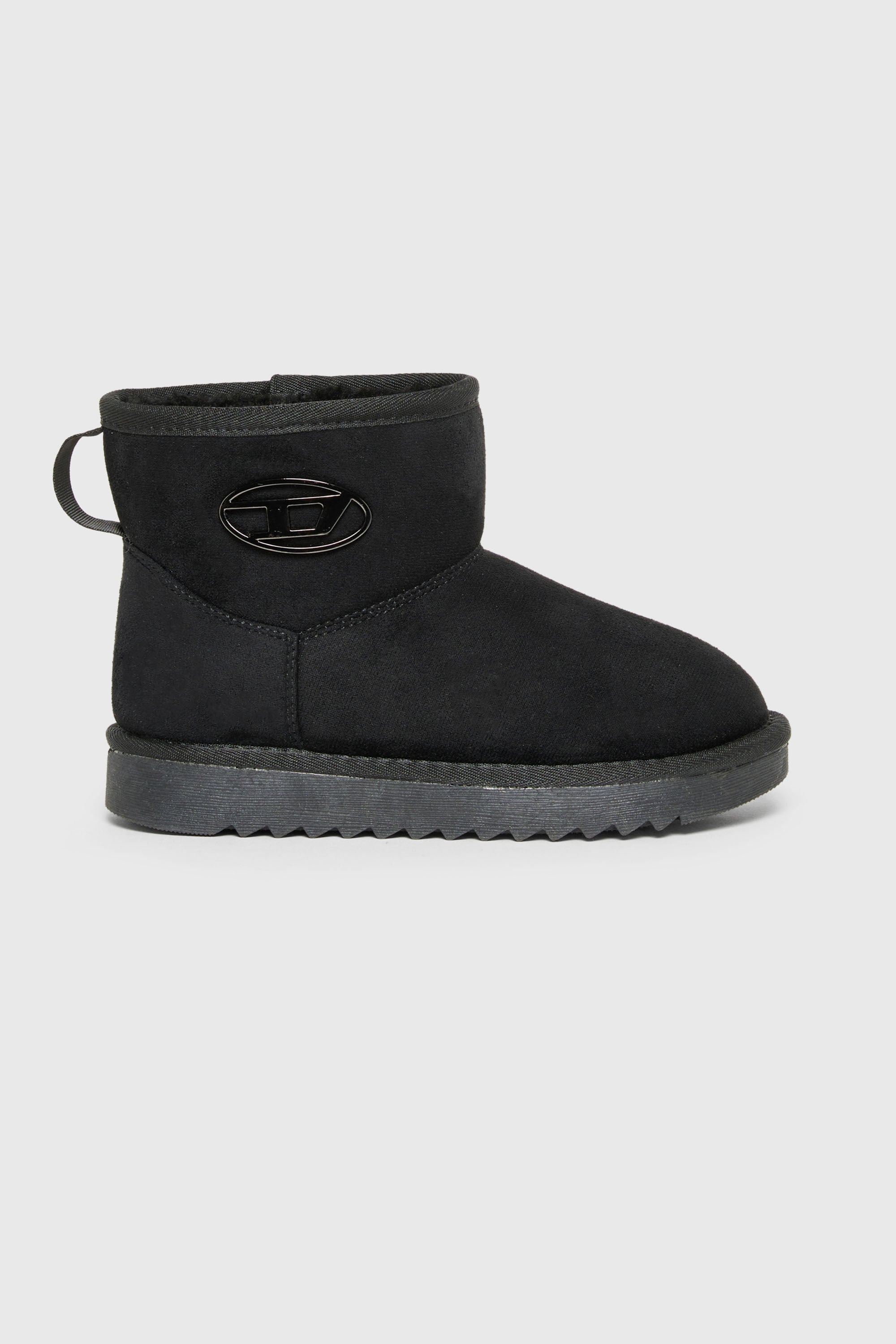 Diesel - D-DAATEN, Unisex D-Daaten - Stiefel mit Pl&uuml;schfutter in Schwarz - 1