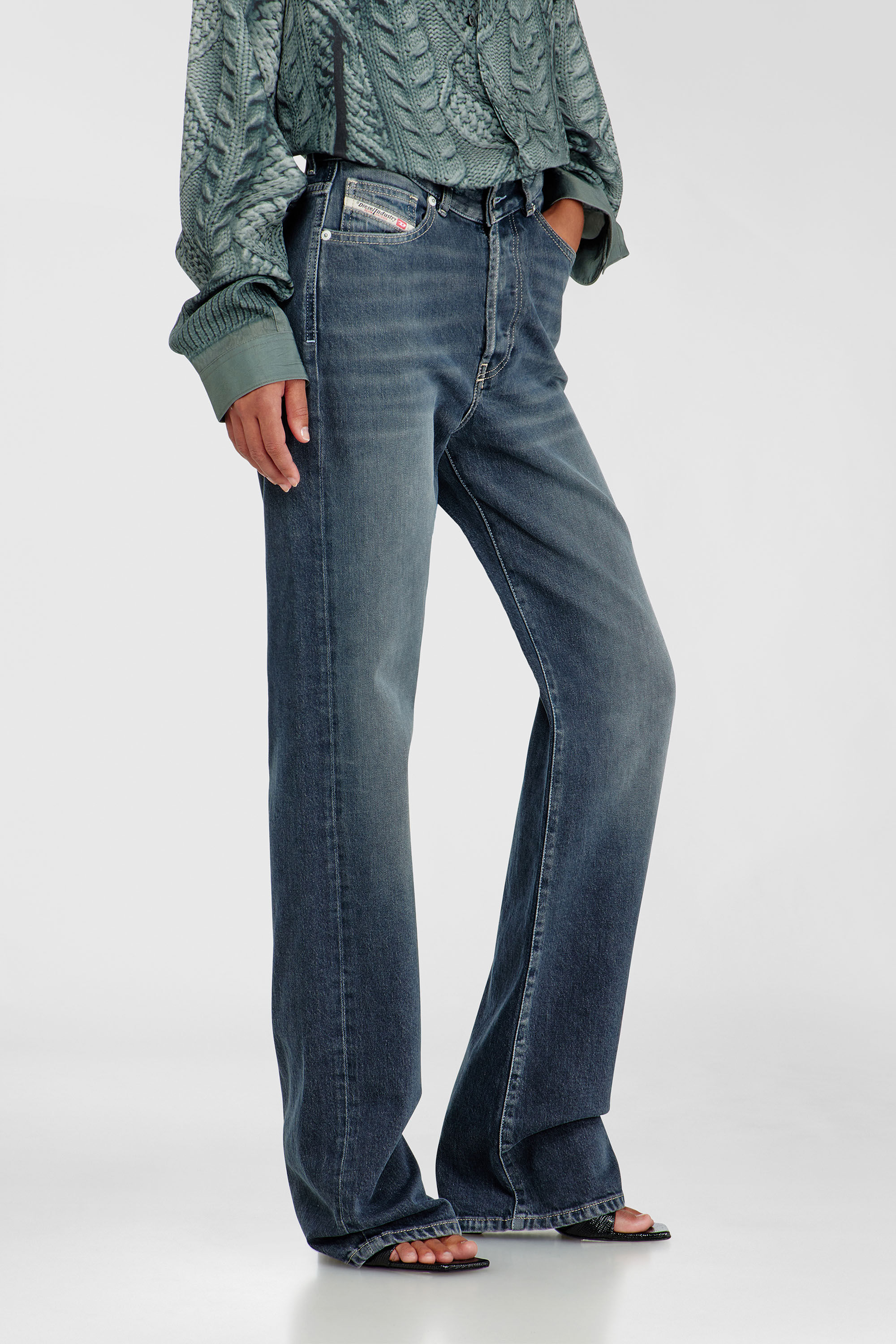Diesel - Damen Regular Jeans 1971 D-Sent 007EI, Dunkelblau - 7