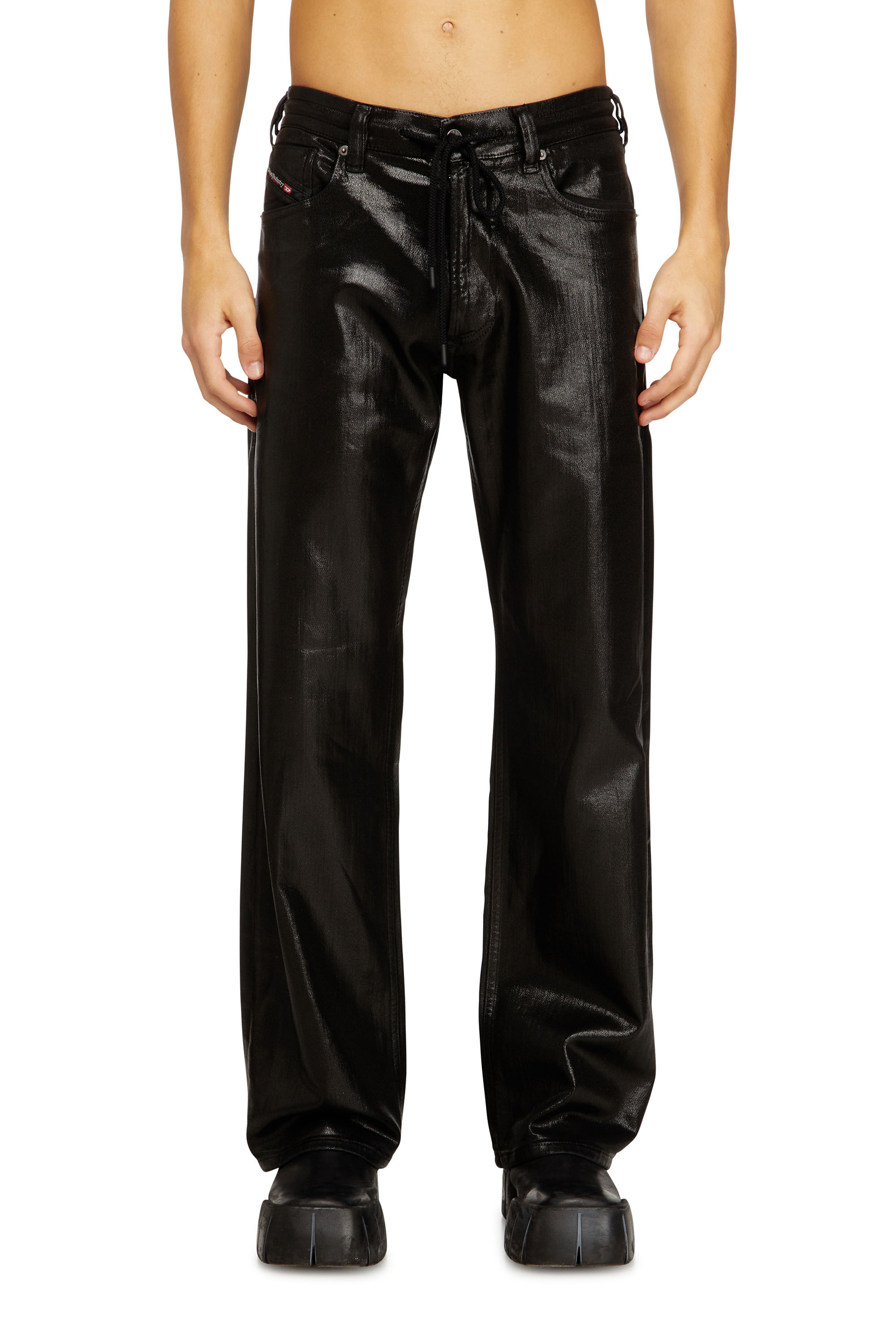 Diesel - Herren Relaxed 2080 D-Reel Joggjeans® 068VD, Schwarz/Dunkelgrau - 3