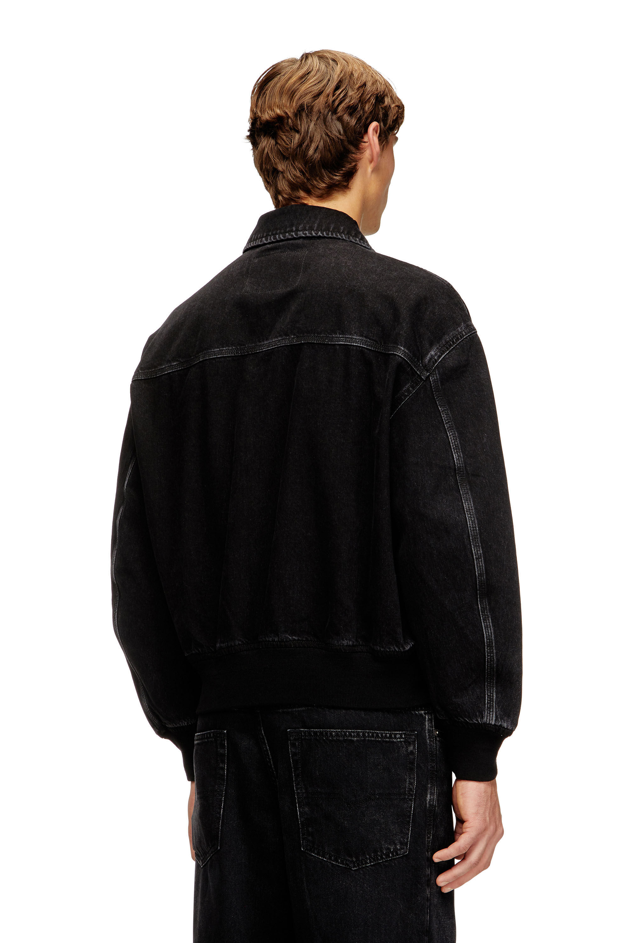 Diesel - D-KURZ, Unisex Jacke aus DNA-Denim in null - 4