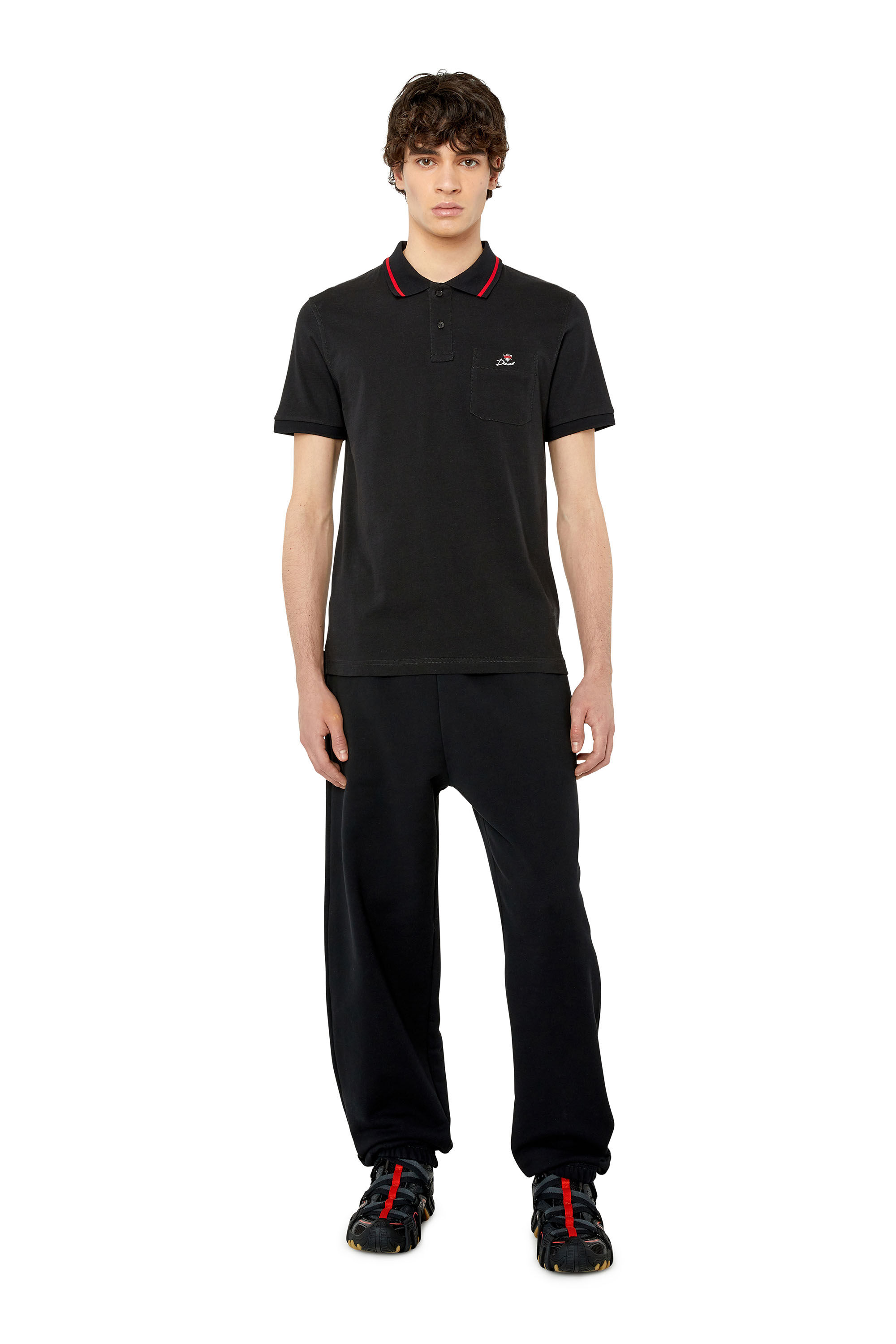 Diesel - T-SMITH-POC, Schwarz - Image 1