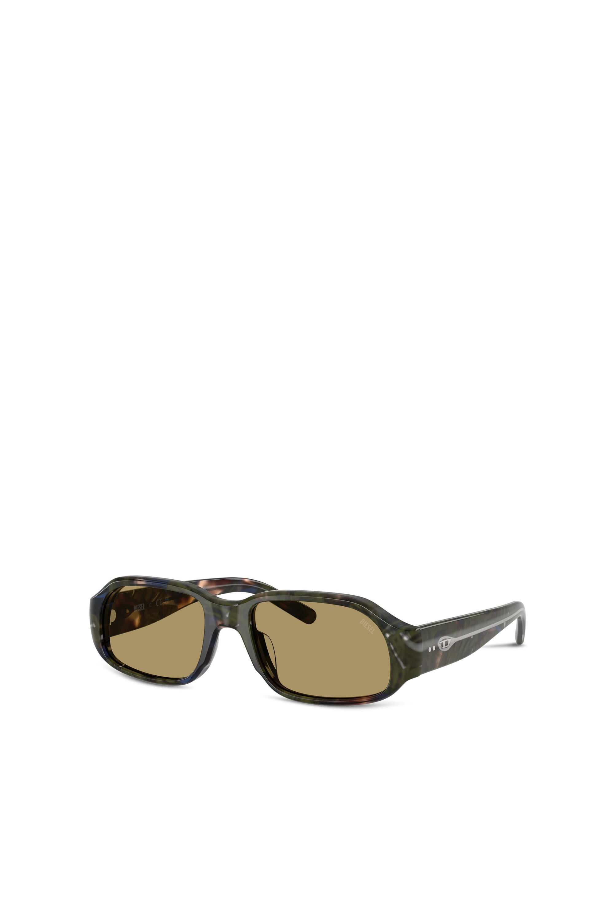 Diesel - 0DL2009U, Unisex Rechteckige Sonnenbrille in null - 2
