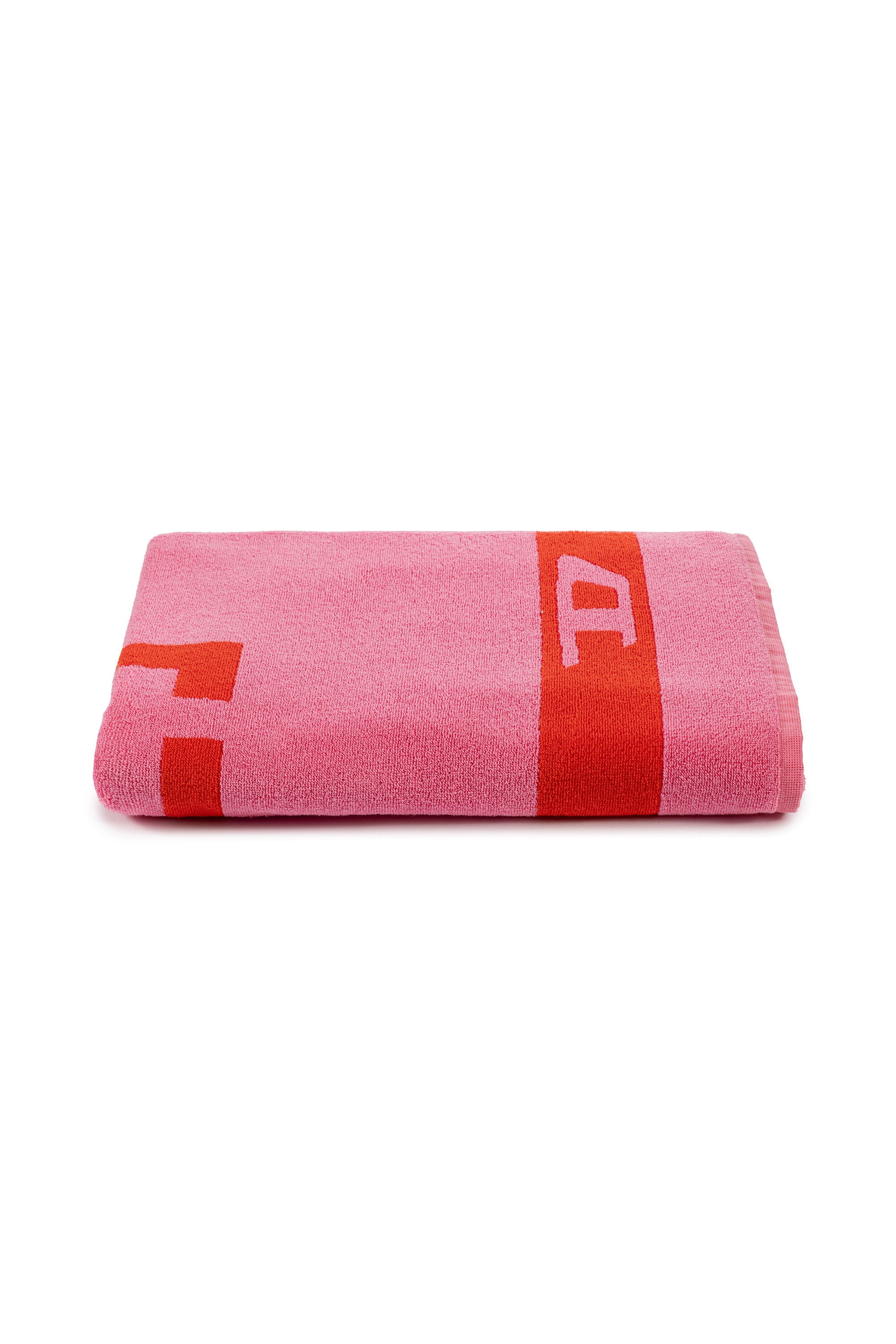 Diesel - 1018133  PIXEL TOYS 1 PINK/RED TOWEL, Unisex Frotteehandtuch 100x180 cm in Rot - 3