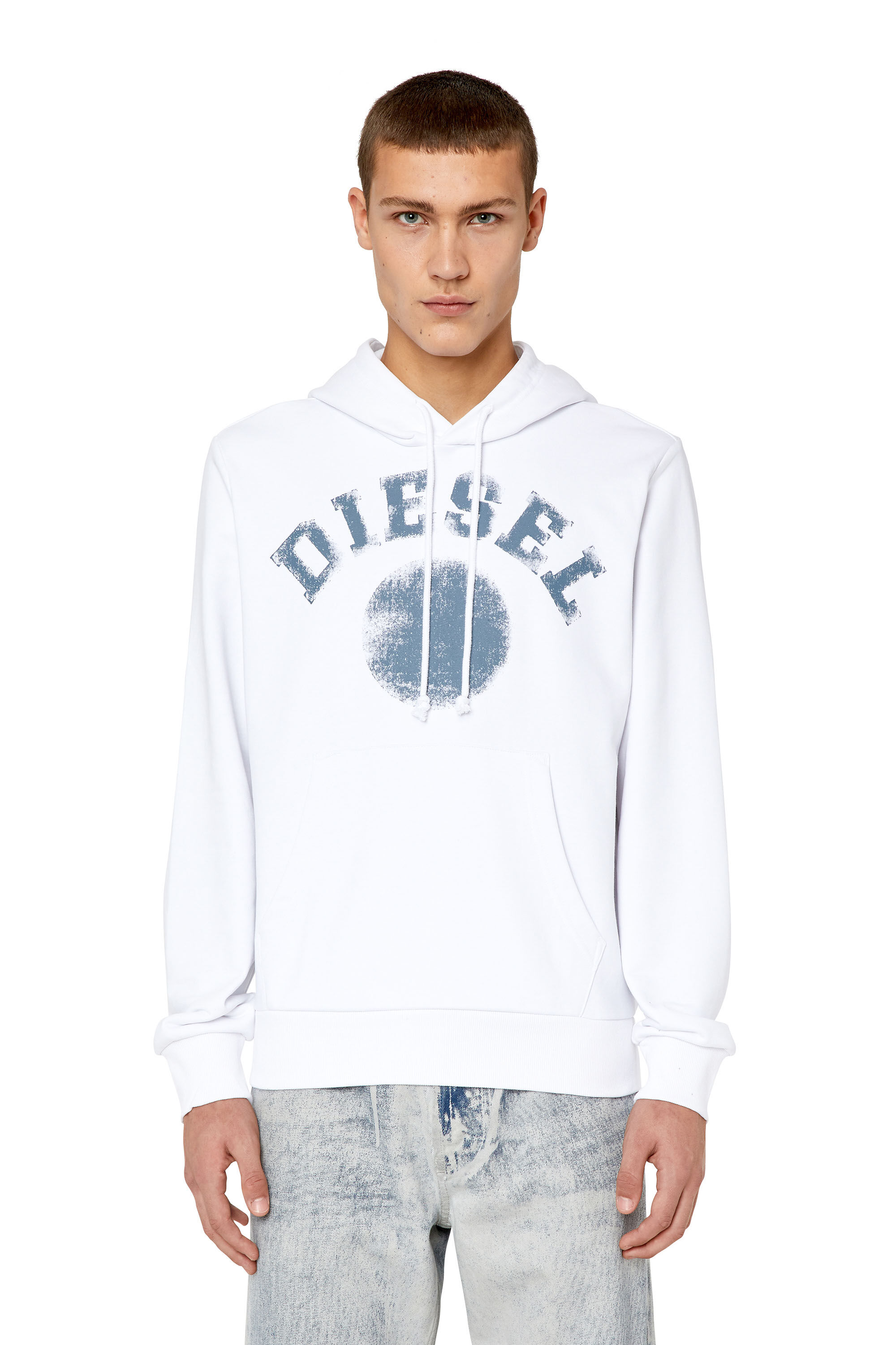 Diesel - S-GINN-HOOD-K30, Weiß - Image 3
