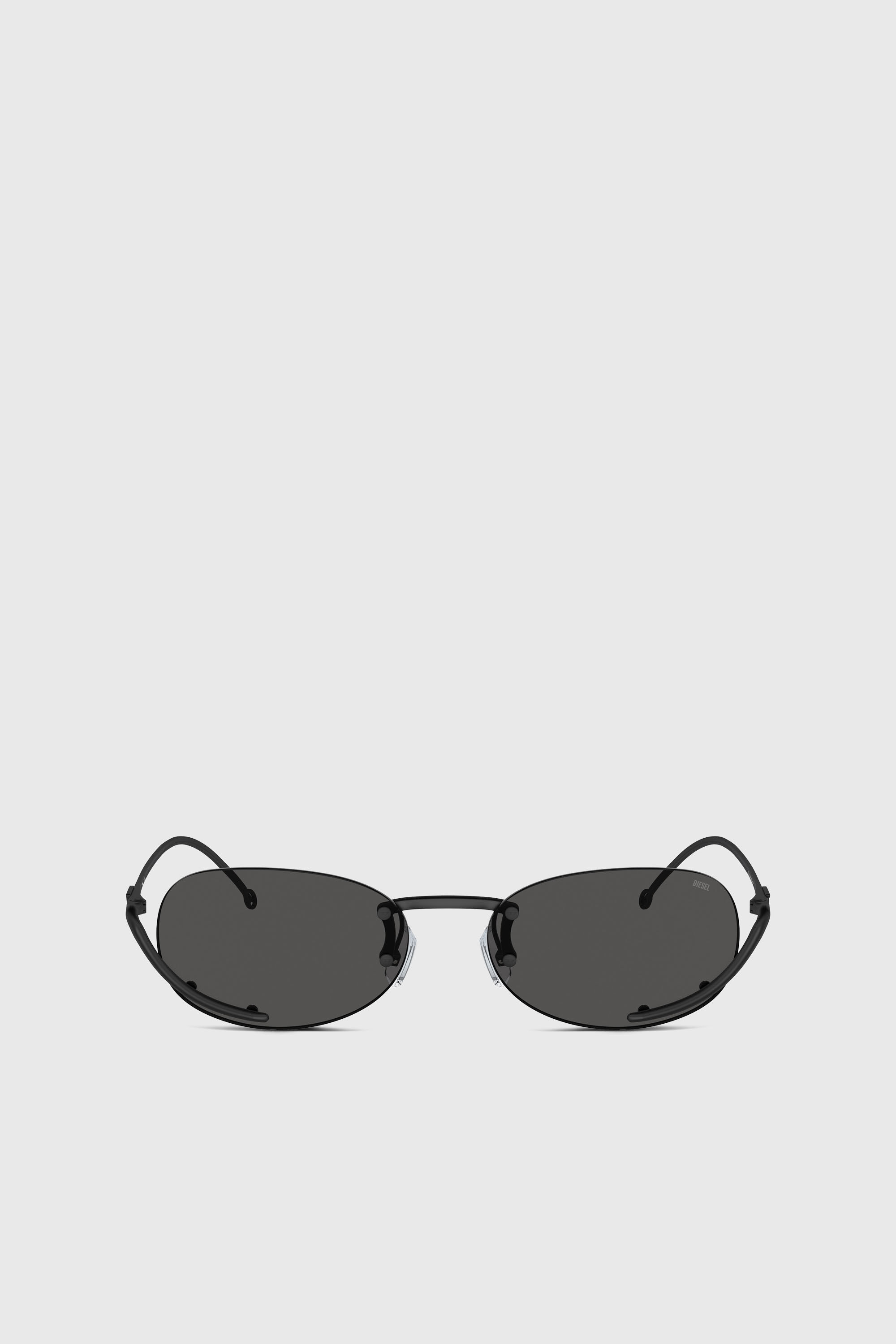 Diesel - 0DL1004, Unisex Ovaler Modell Brille in Schwarz - 1