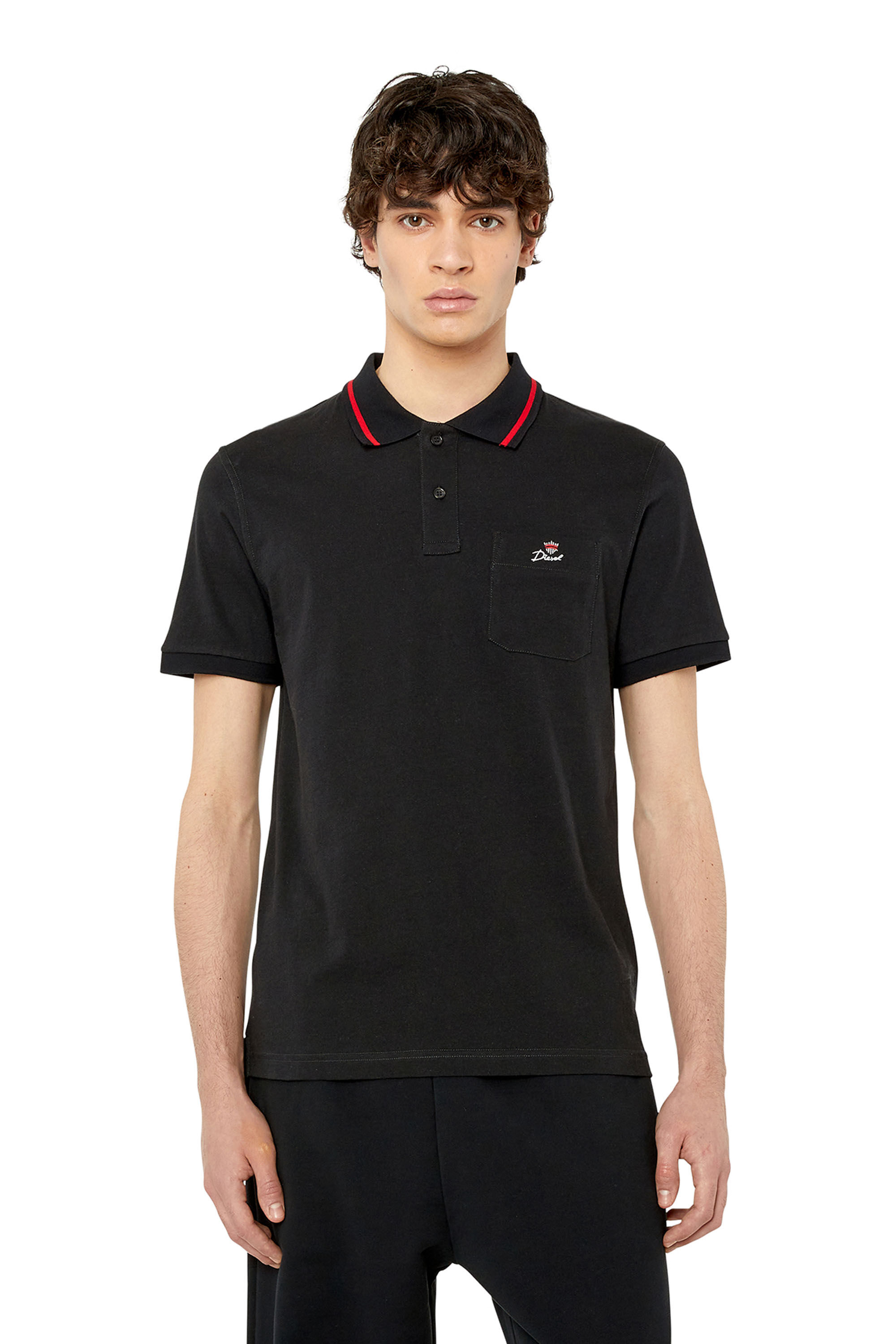 Diesel - T-SMITH-POC, Schwarz - Image 3