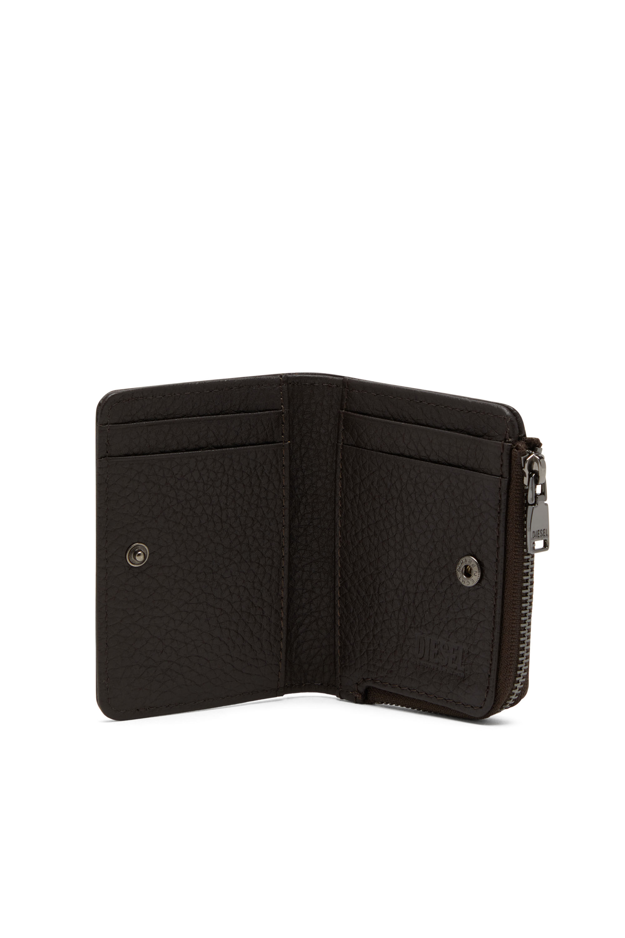 Diesel - HISSU EVO CARD HOLDER L, Braun - Image 3