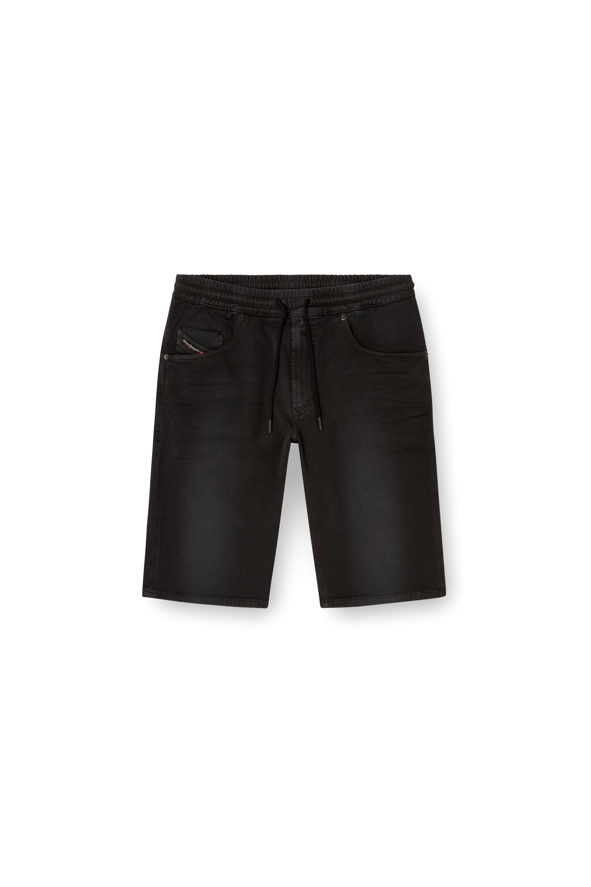 Diesel - 2033 D-KROOLEY-SHORT JOGG, Herren Chinoshorts aus JoggJeans in Schwarz - 2