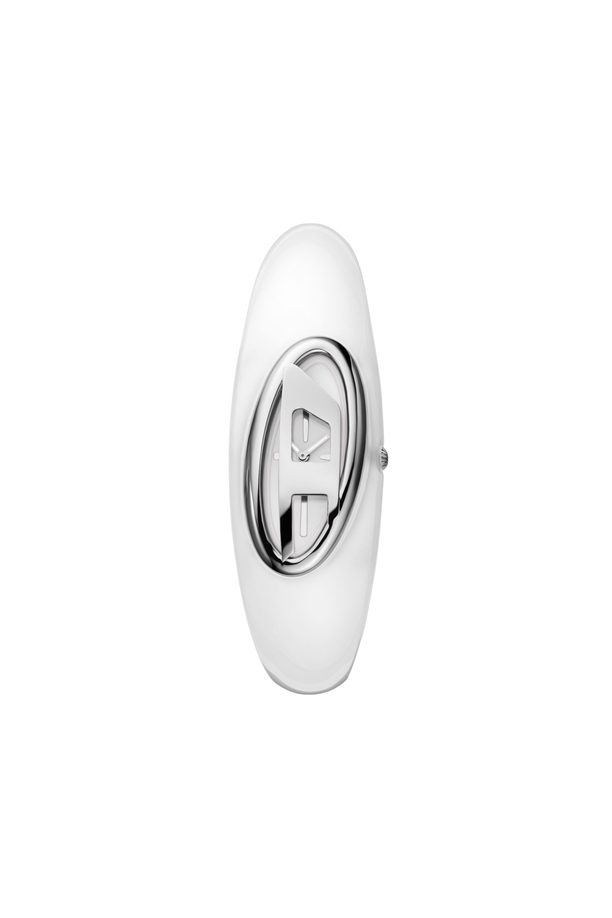 Diesel - DZ5618 WATCH, Damen Diesel Wonder-D Two-Hand White Nylon Resin Watch in Weiß - 1
