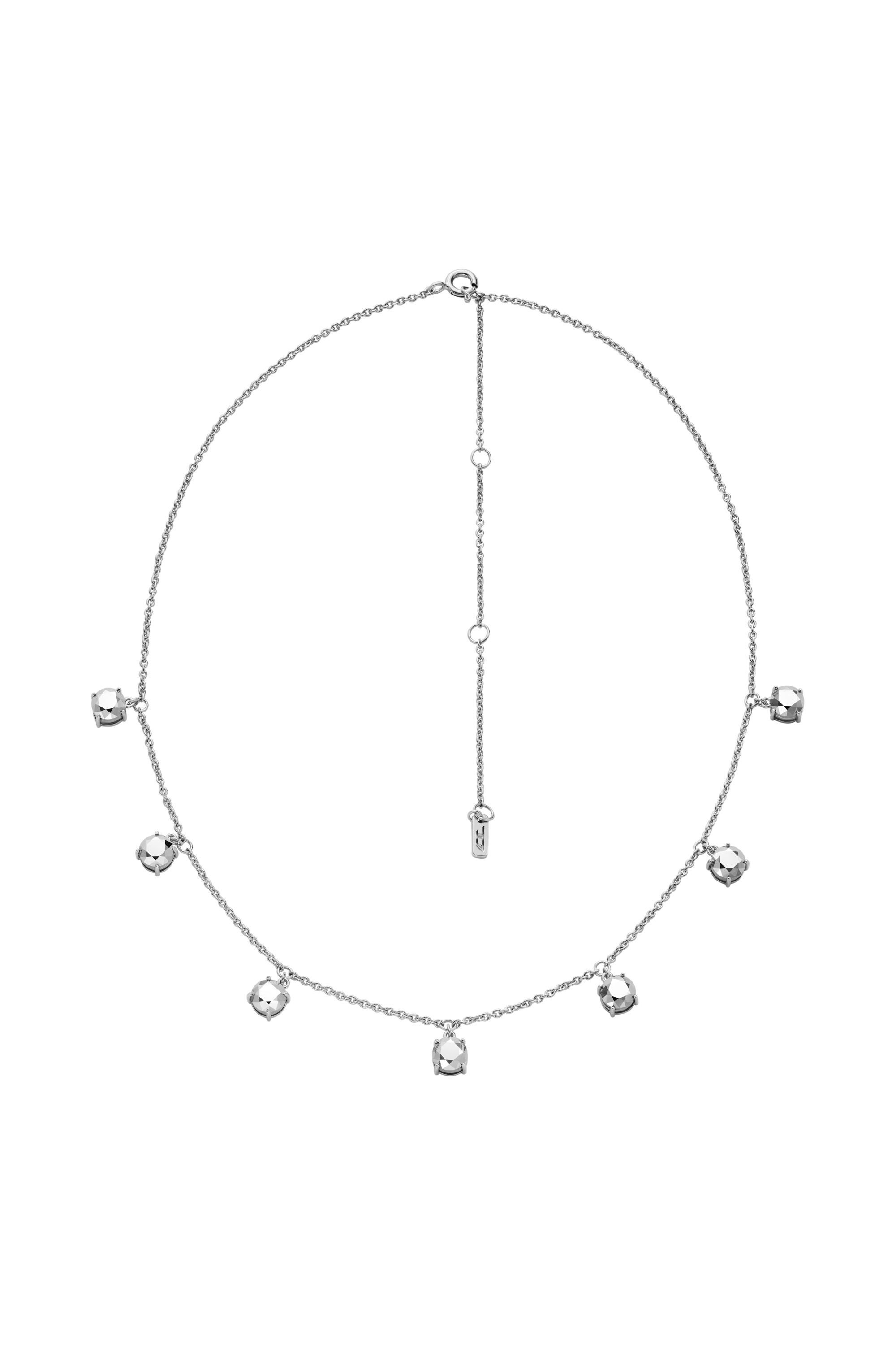 Diesel - DL1360040 STERLING SILVER JEWEL, Unisex Gliederkette aus Sterlingsilber in Silber - 1