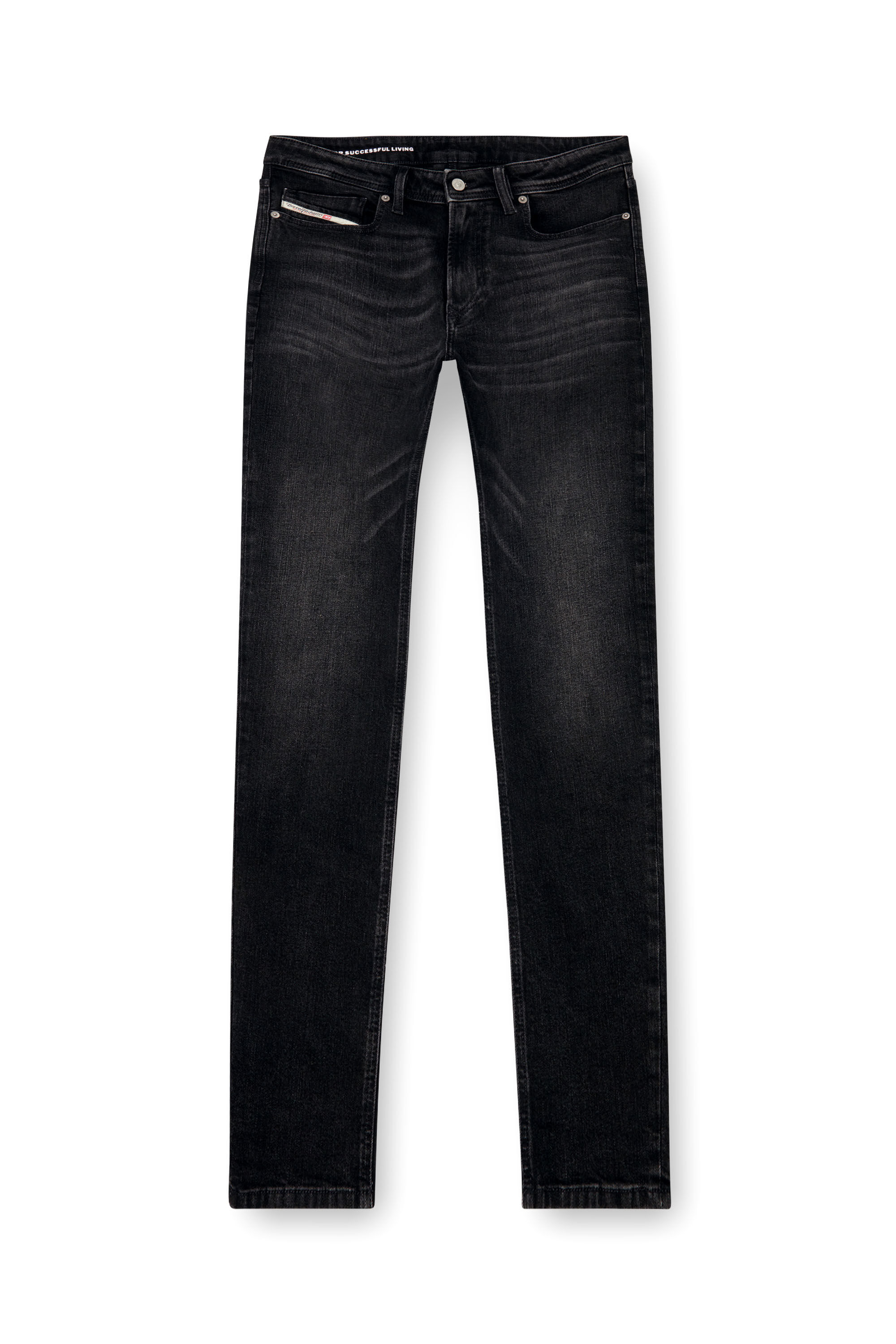 Diesel - Herren Skinny Jeans 1979 Sleenker 0GRDA, Schwarz/Dunkelgrau - 2