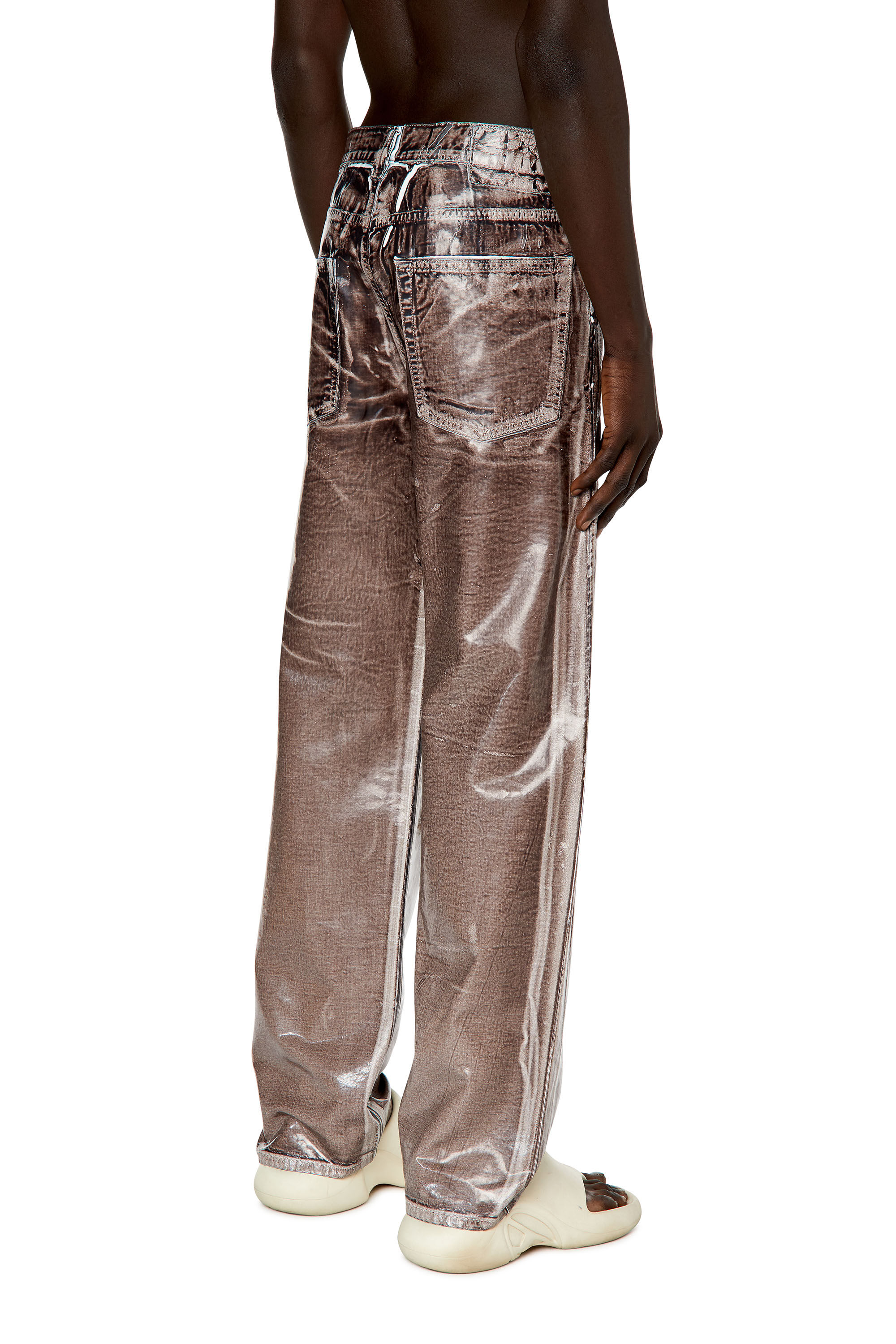 Diesel - Straight Jeans 2010 D-Macs 068EI, Braun - Image 4