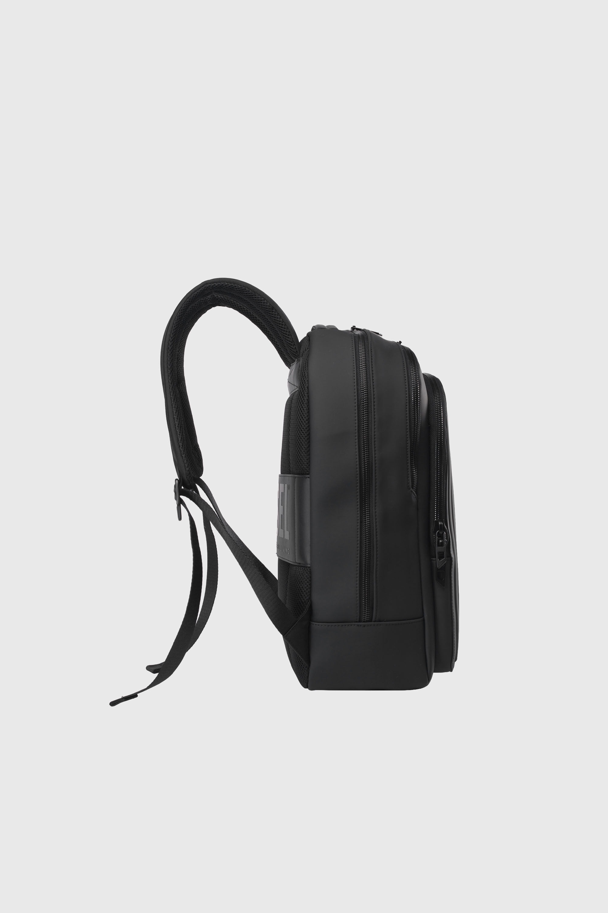 Diesel - DIESEL ALUMINUM BACKPACK DSB003, Unisex Funktionaler Business-Rucksack in Schwarz - 4