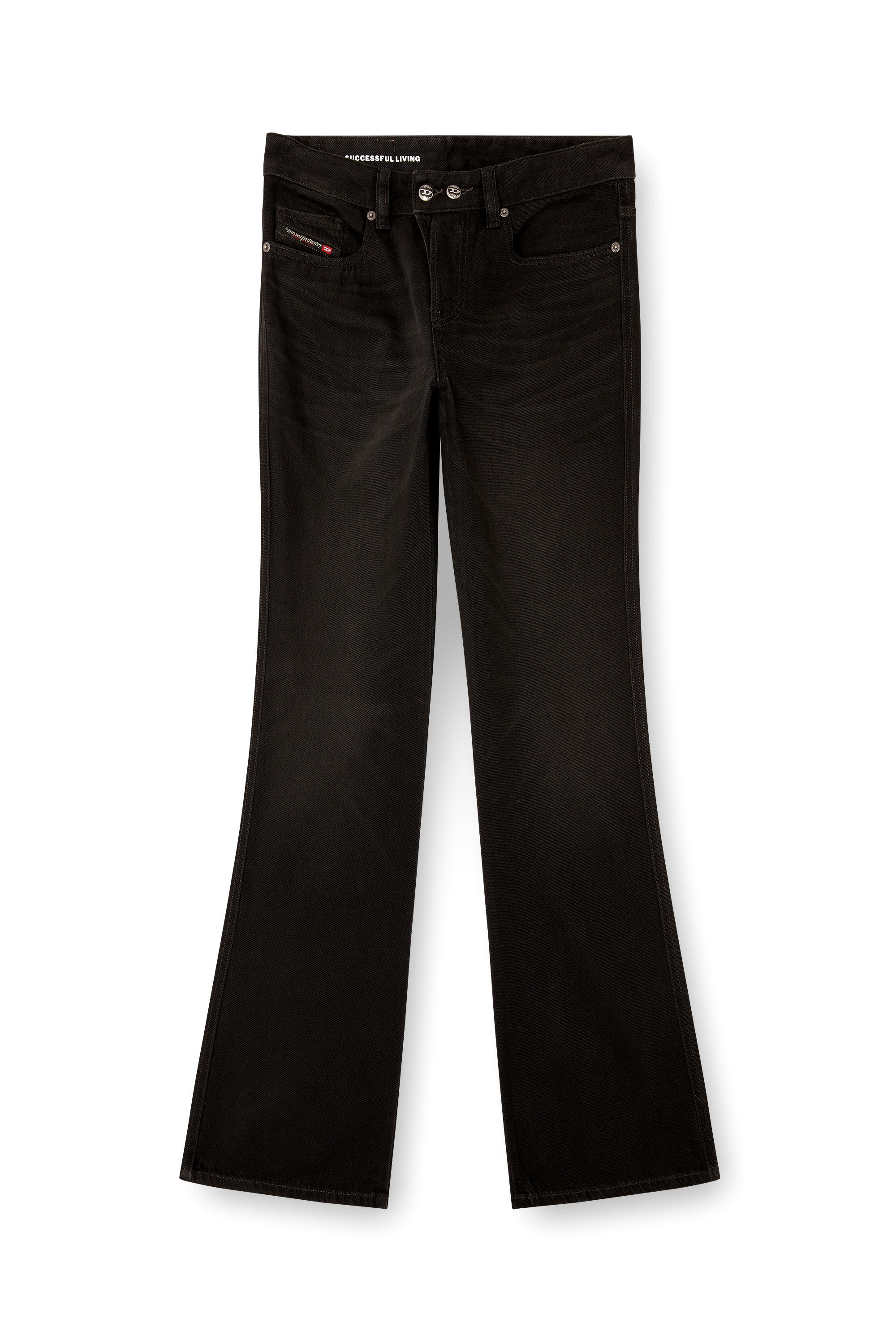 Diesel - Man's Bootcut Jeans 1998 D-Buck 09M20, Black/Dark grey - 2