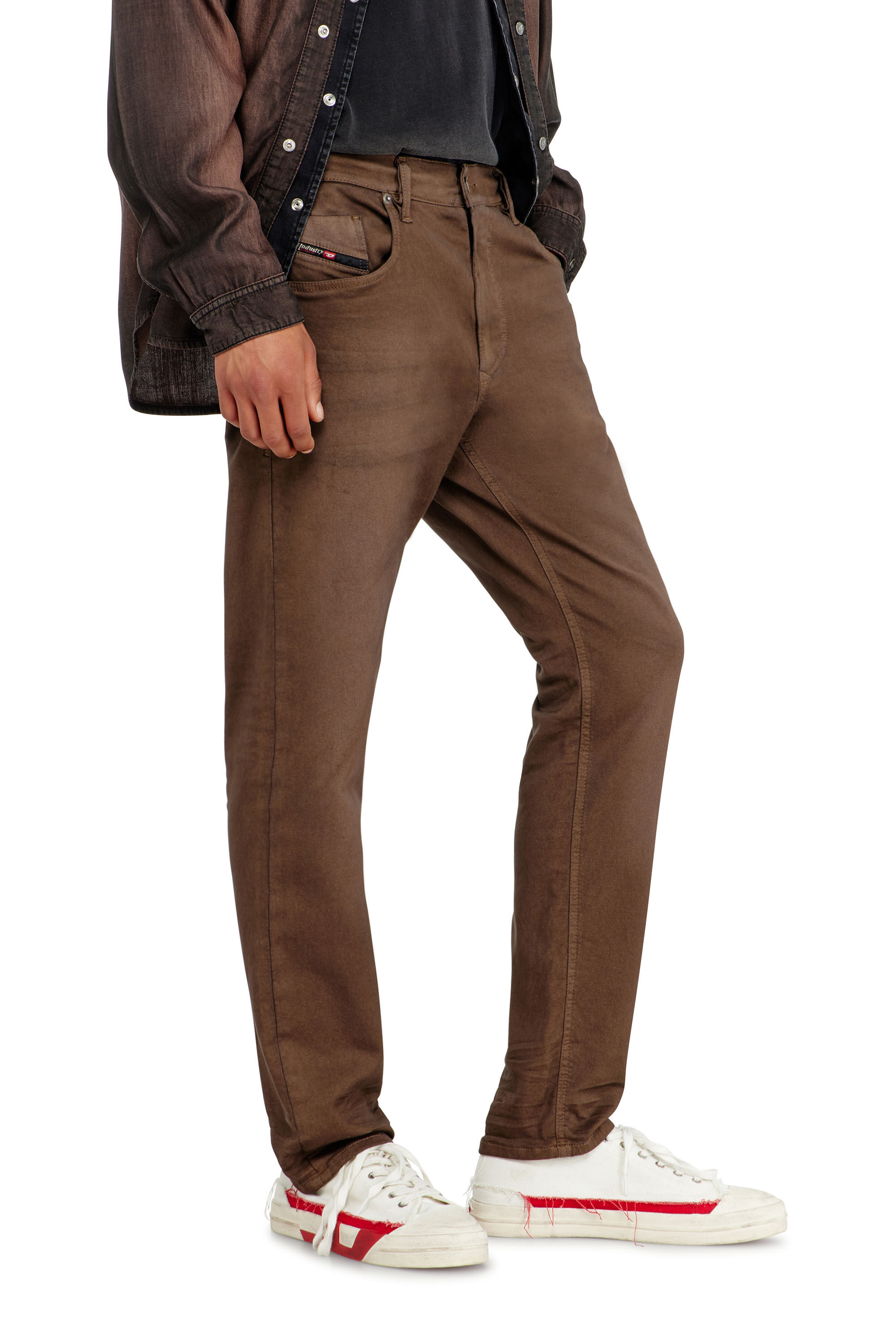 Diesel - Herren Regular 2032 D-Krooley-BW Joggjeans&reg; 0670M, Braun - 5