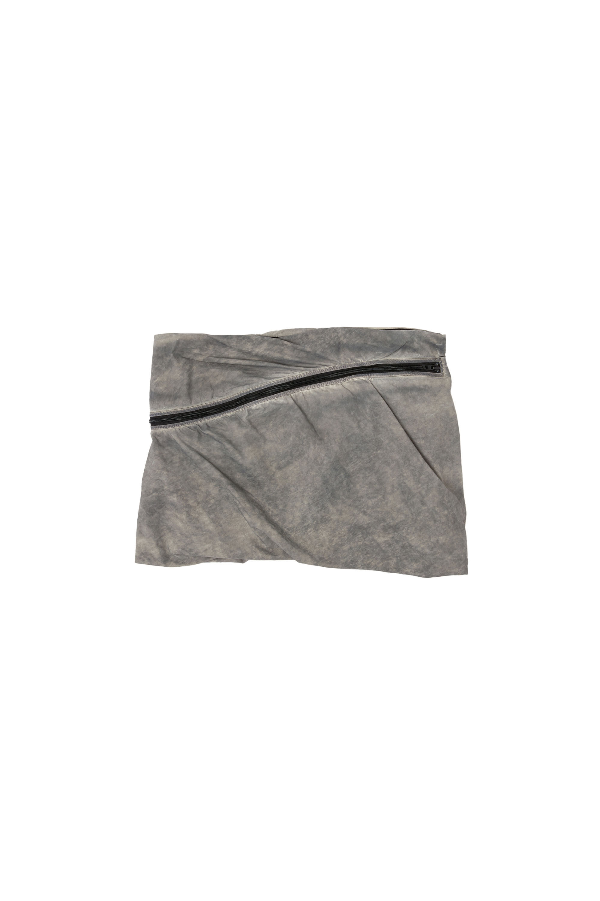 Diesel - O-RIGIN, Damen Bubble-Rock mit Wickeltasche in Grau - 2