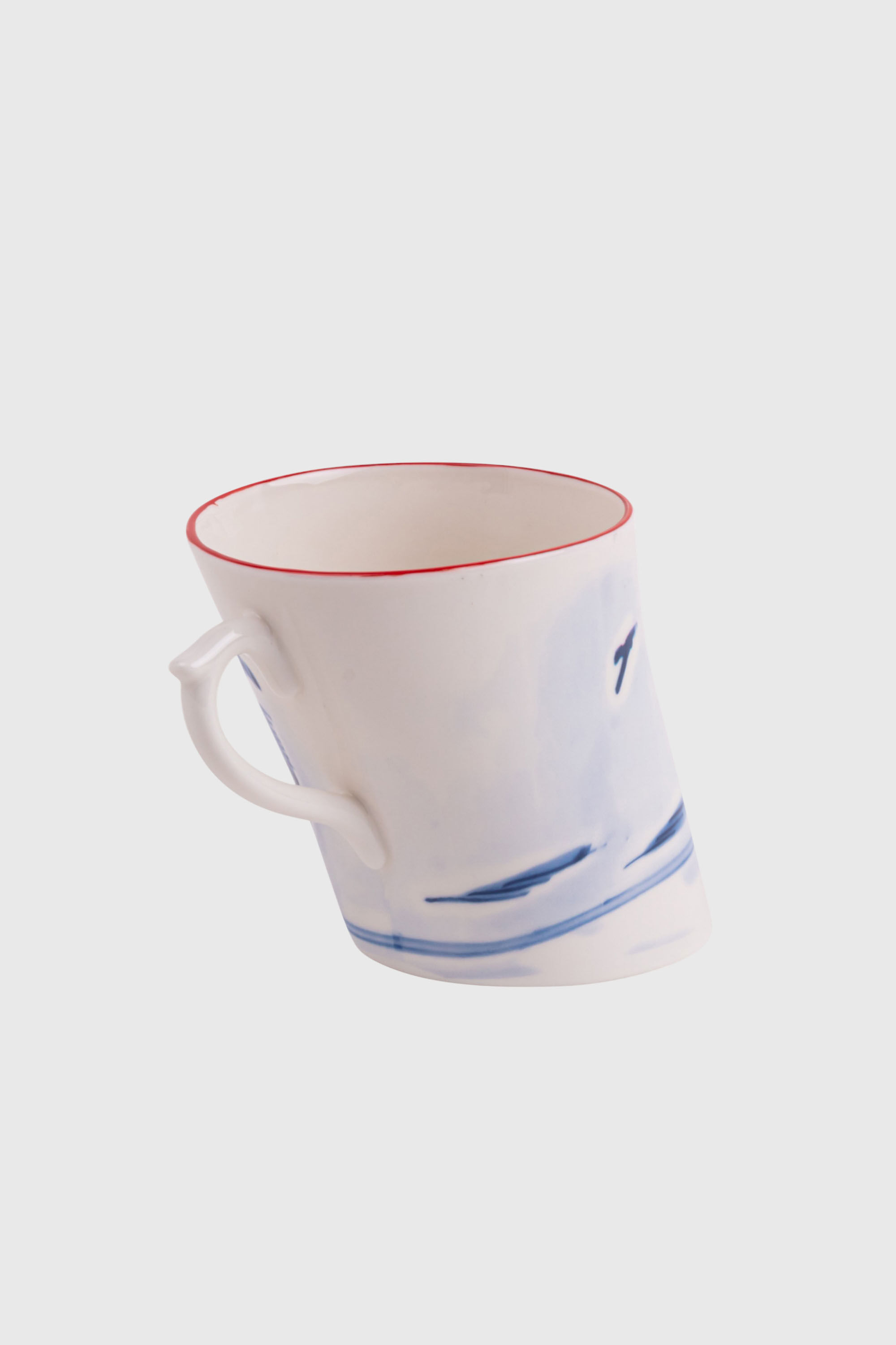 Diesel - 11259 PORCELAIN MUG "CLASSIC ON ACID" -, Unisex Porzellantasse in Weiss/Blau - 6