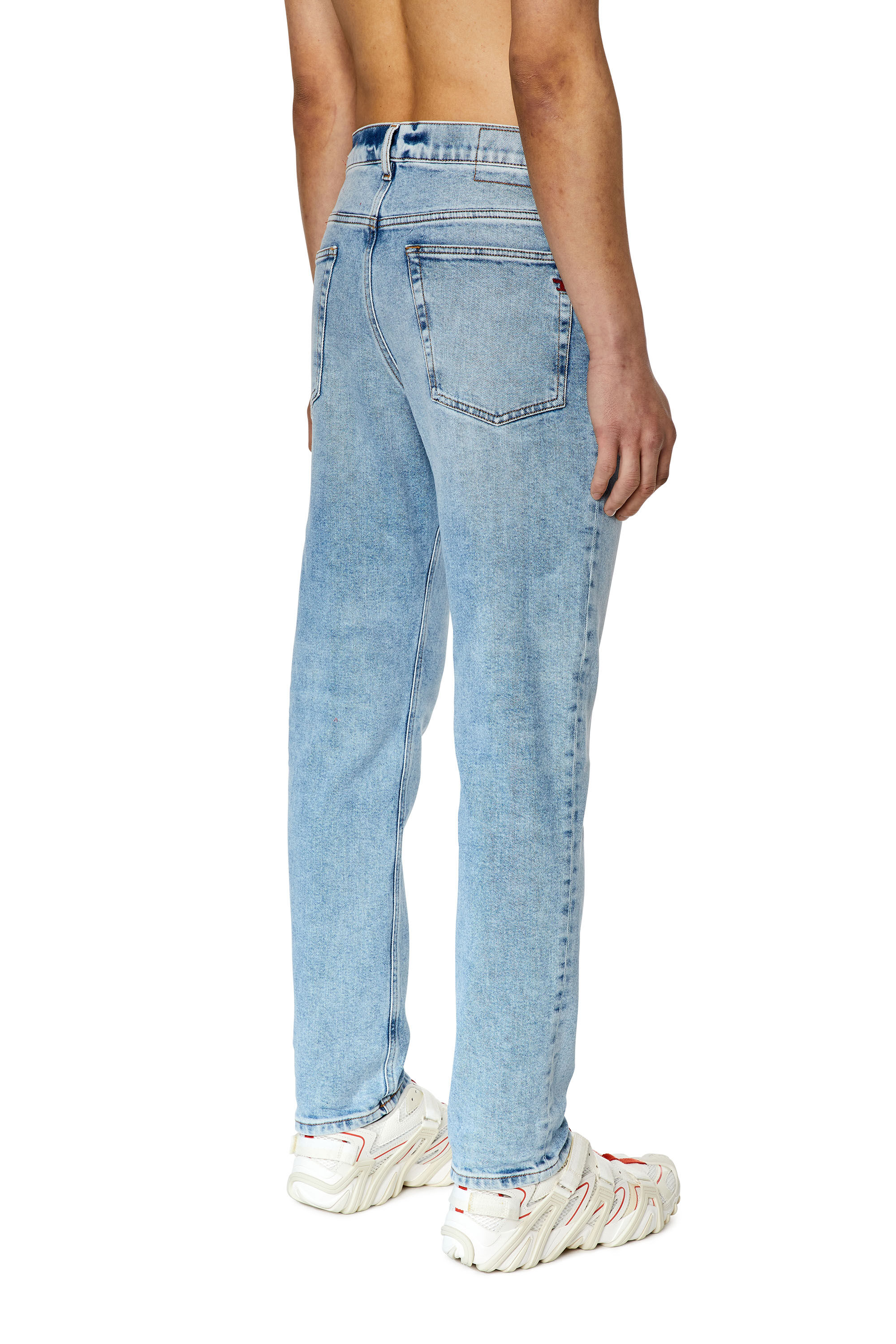 Diesel - Man's Tapered Jeans 2005 D-Fining 09E81, Light Blue - 4