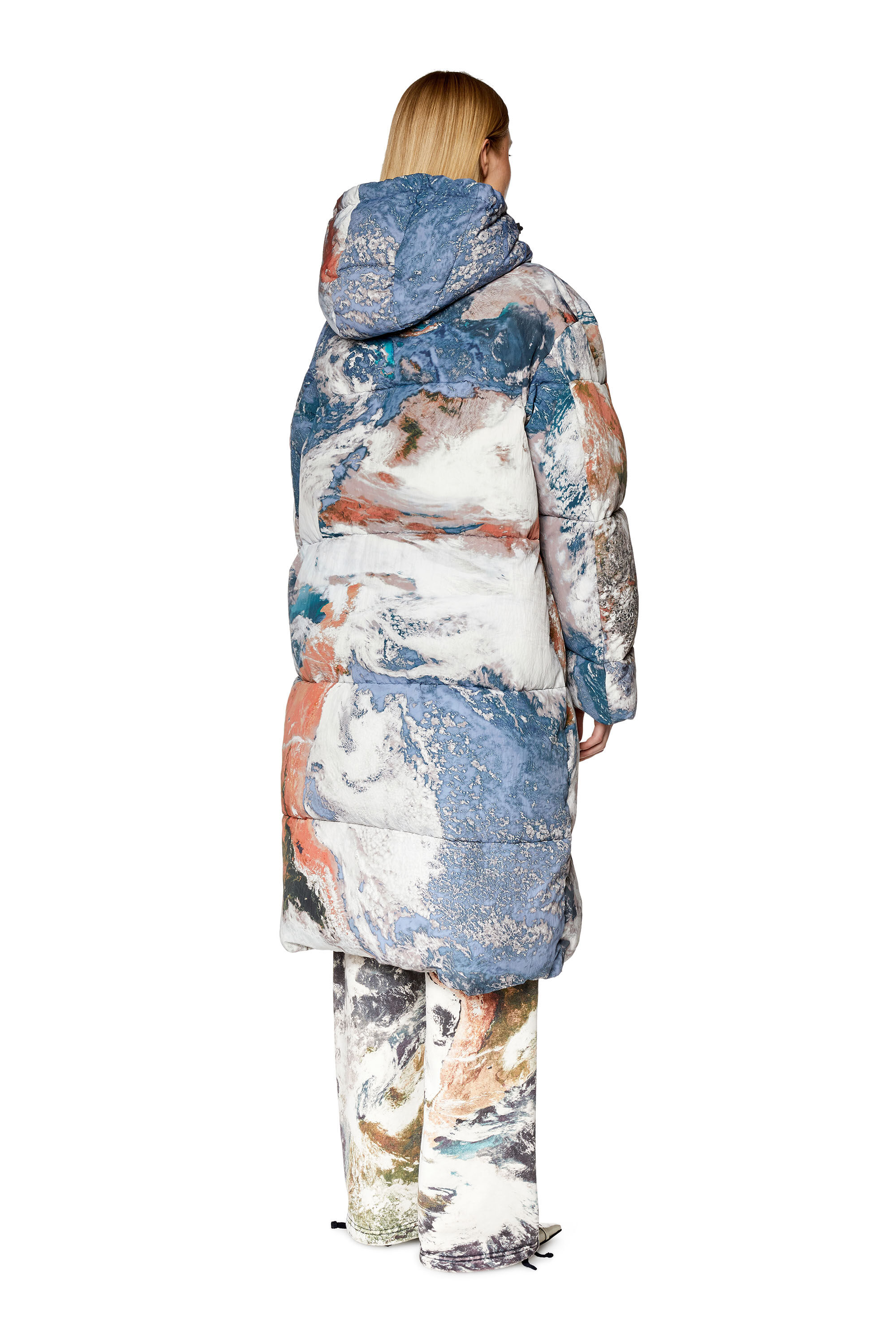 Diesel - W-TAKRY-CMF, Blau/Weiss - Image 3