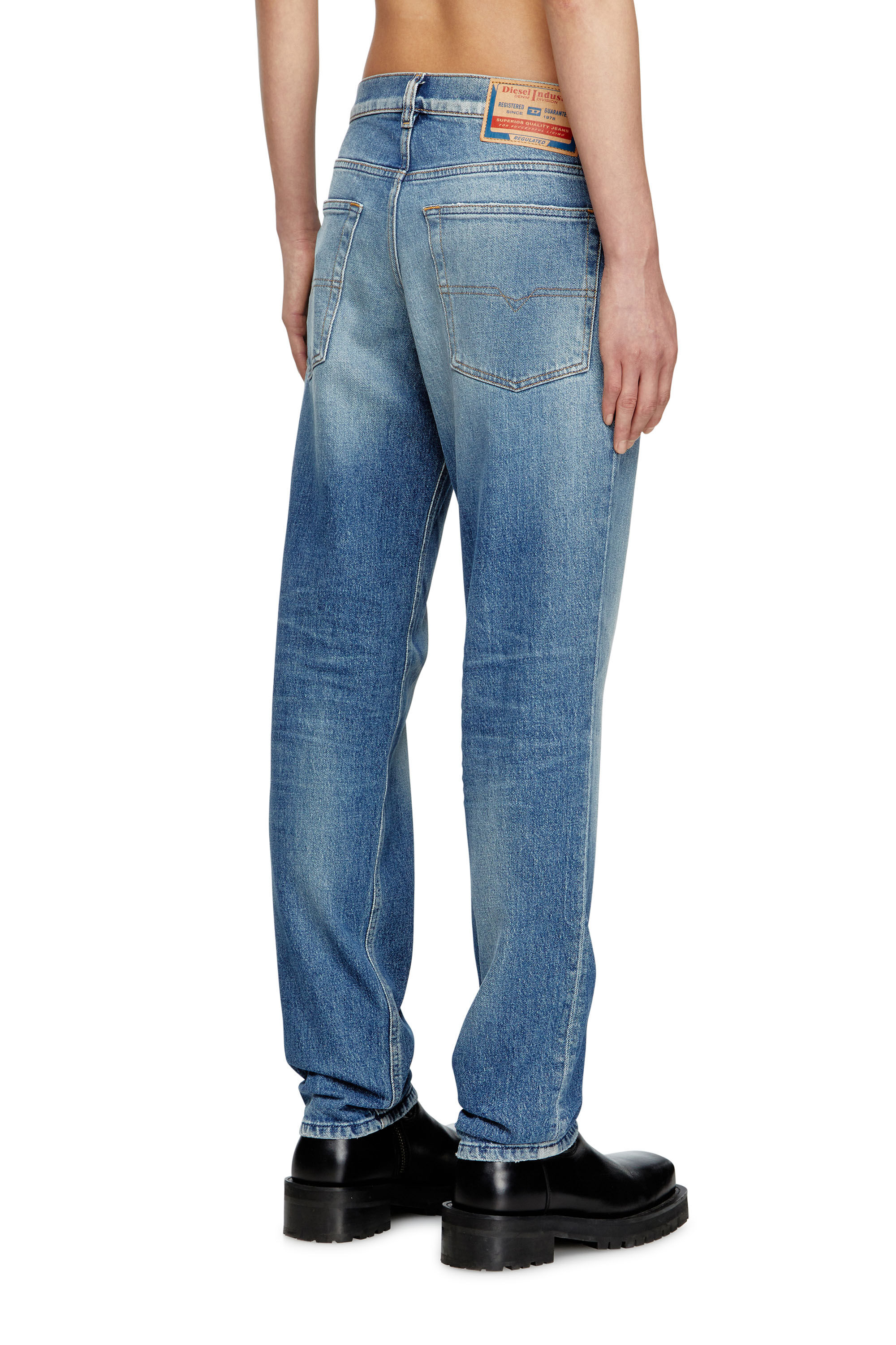 Diesel - Herren Regular Jeans 2023 D-Finitive 09M12, Mittelblau - 4