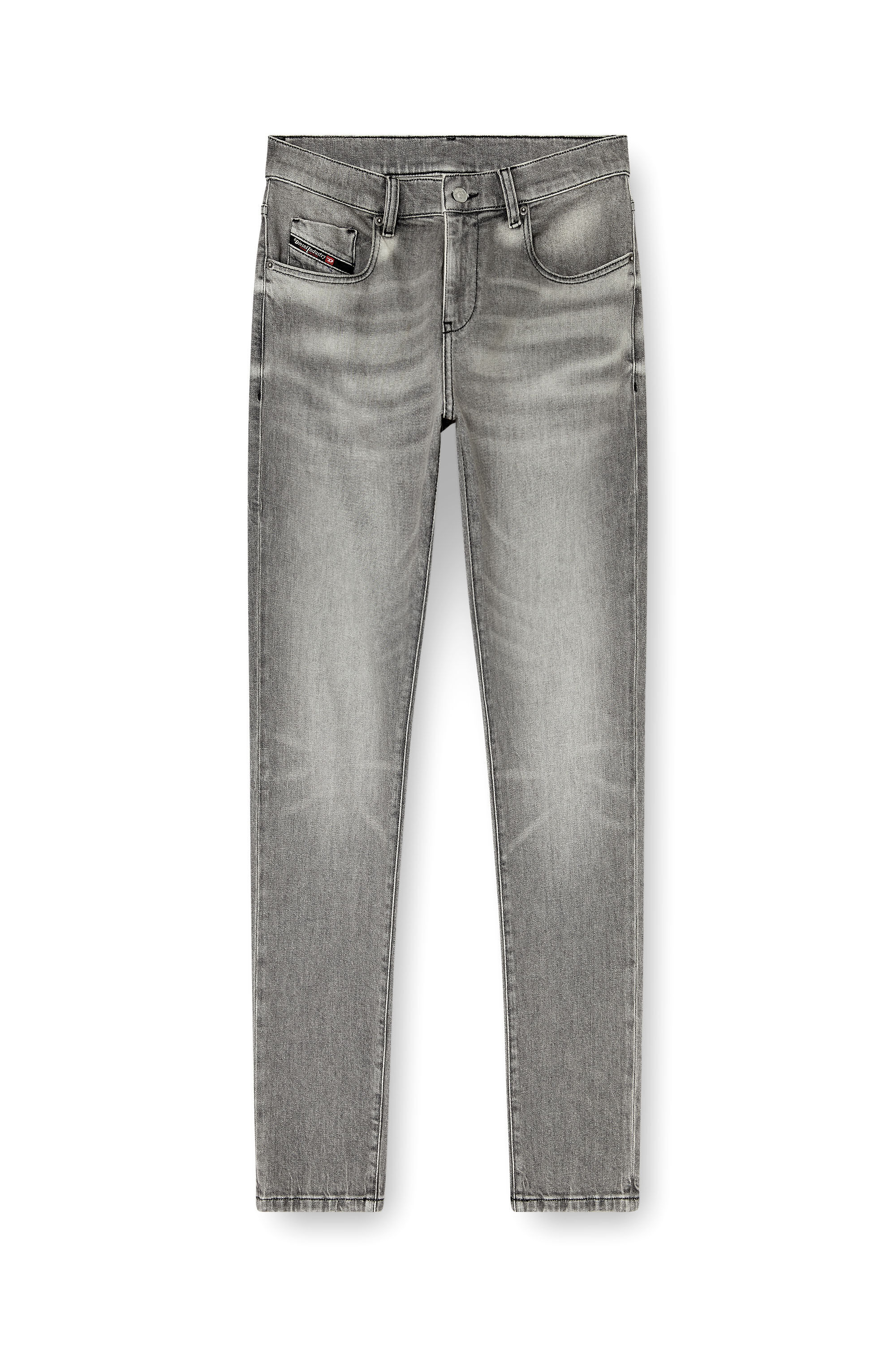 Diesel - Herren Slim Jeans 2019 D-Strukt 0KBBL, Hellgrau - 6