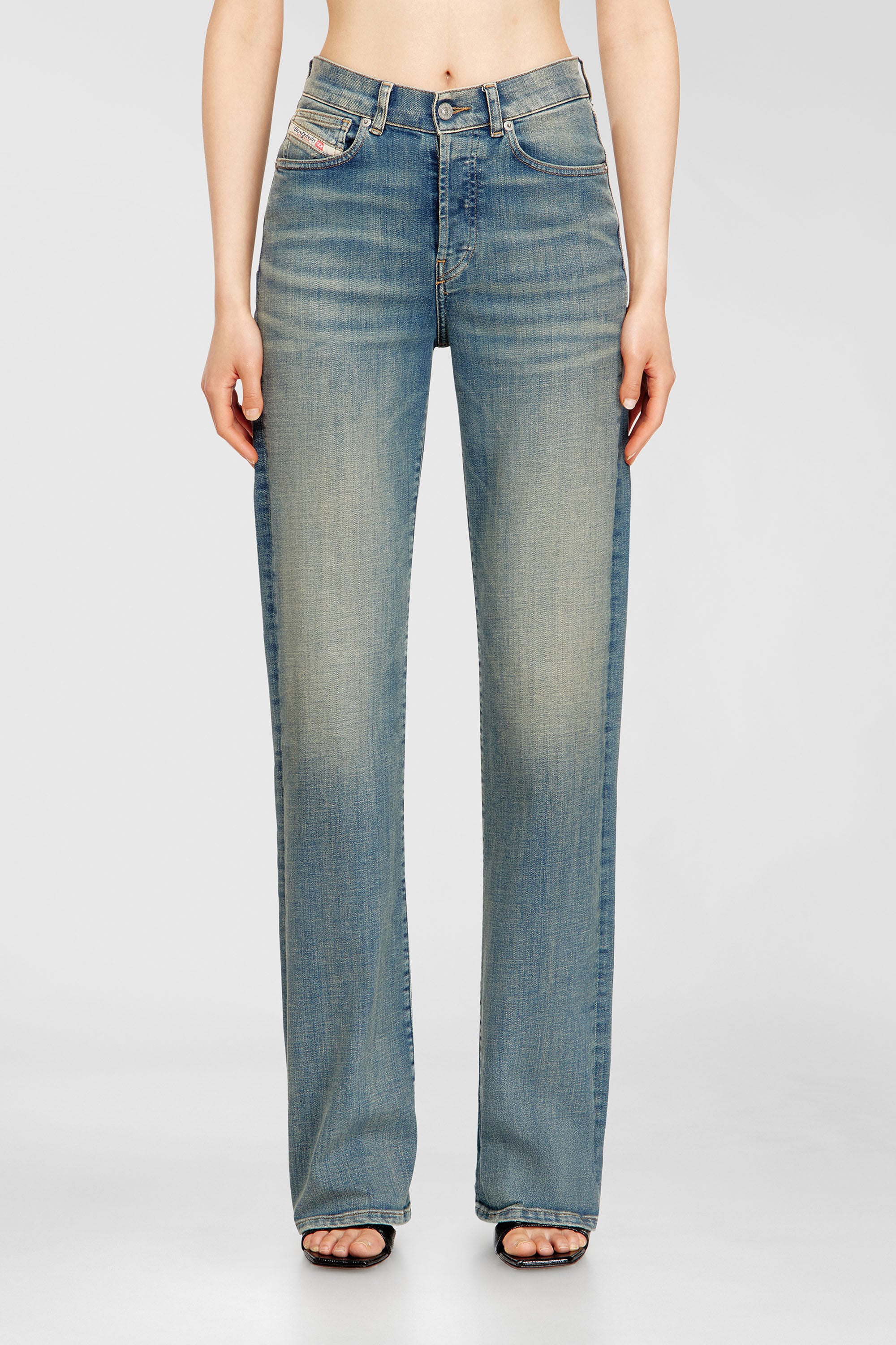 Diesel - Damen Regular Jeans 1971 D-Sent 09N32, Mittelblau - 2