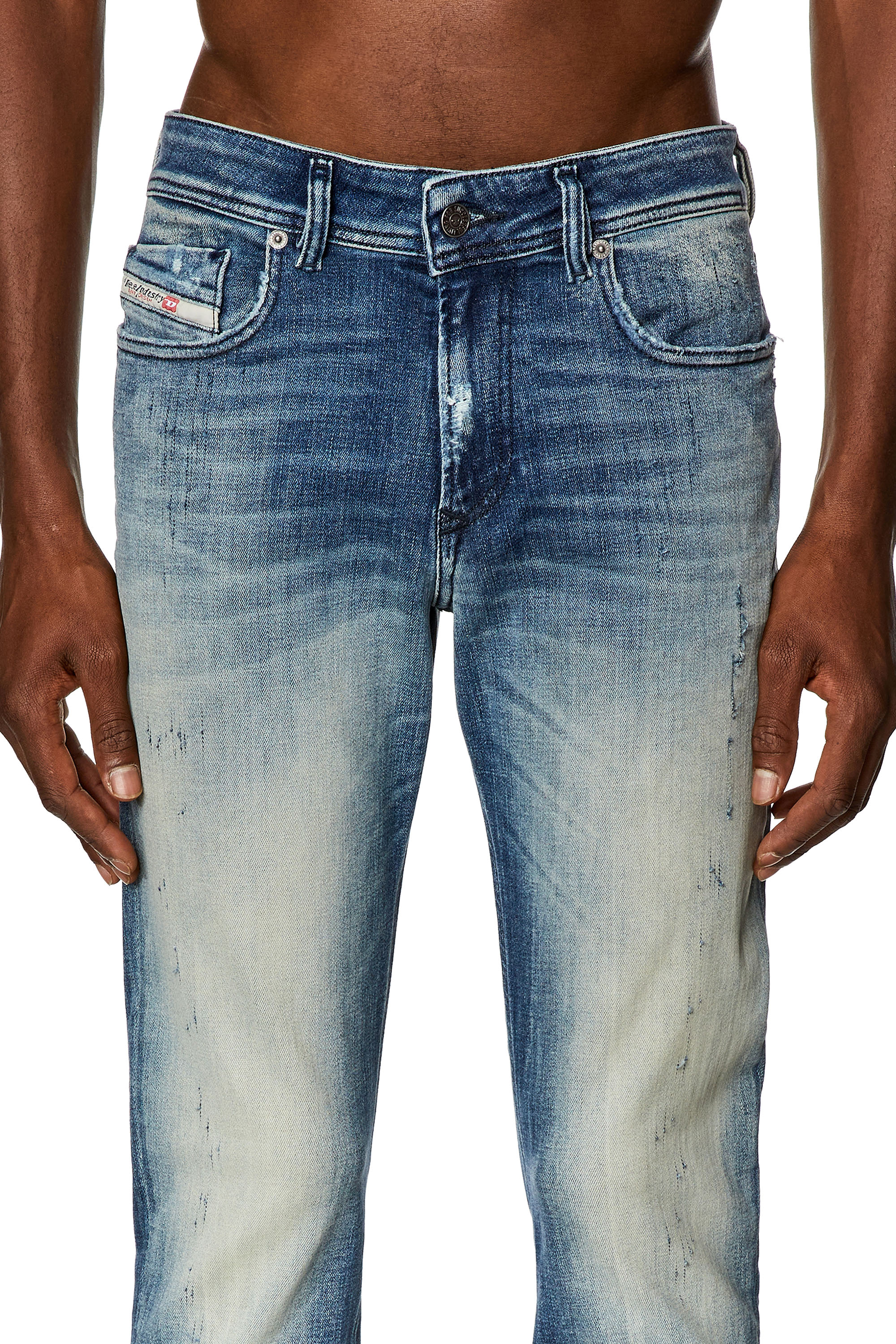 Diesel - Skinny Jeans 1979 Sleenker 09G87, Dunkelblau - Image 3