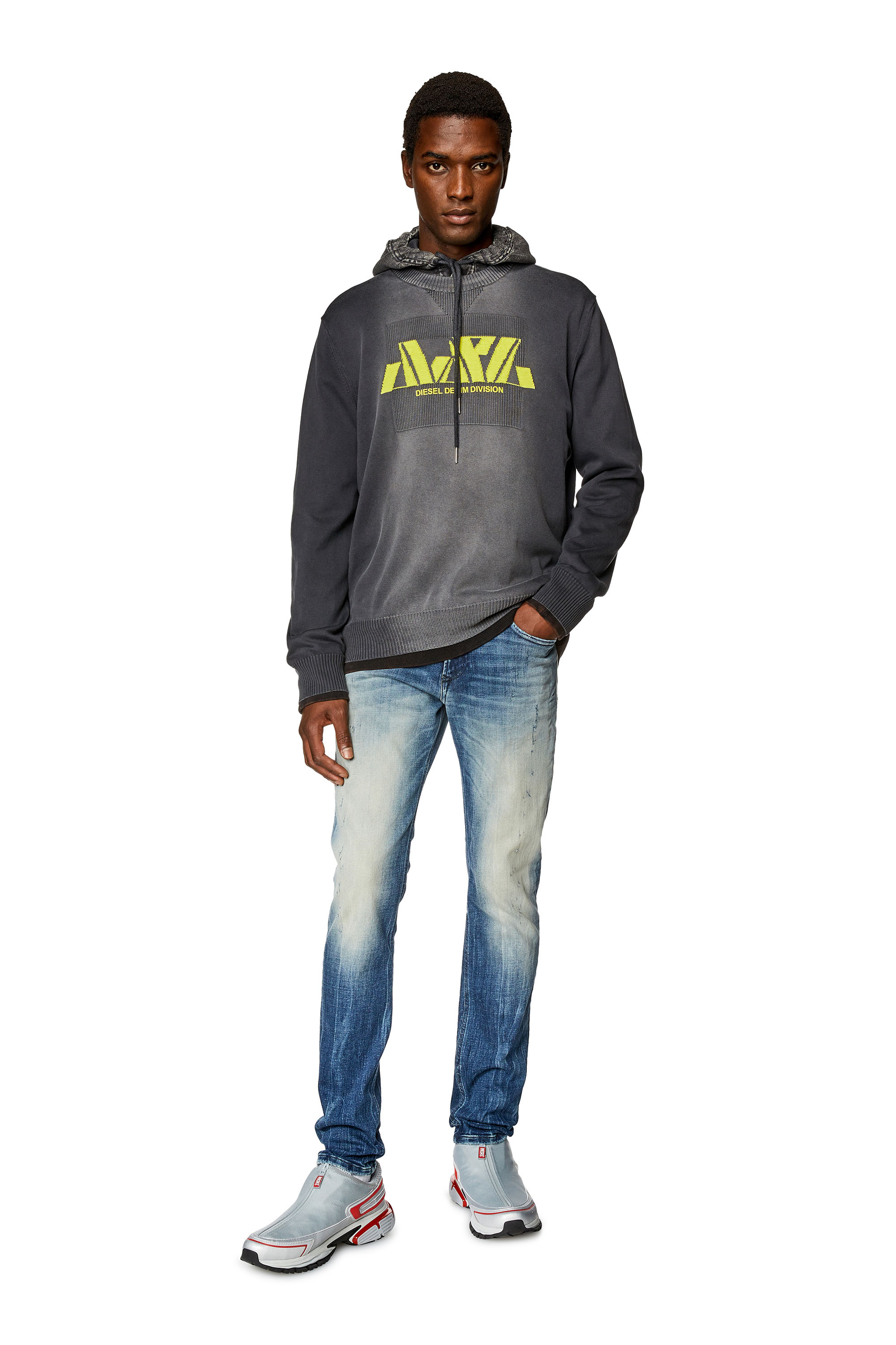 Diesel - Skinny Jeans 1979 Sleenker 09G87, Dunkelblau - Image 4
