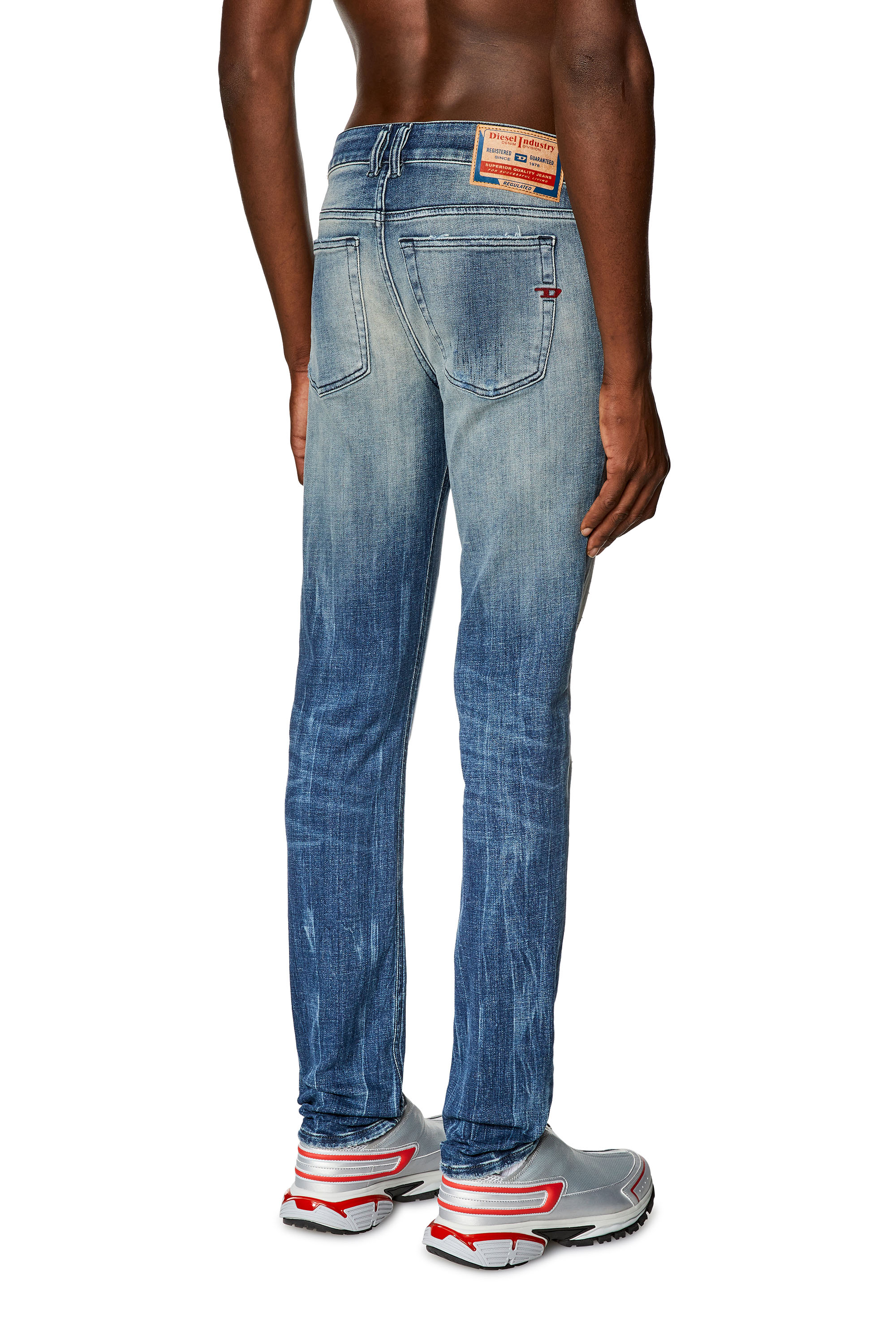 Diesel - Skinny Jeans 1979 Sleenker 09G87, Dunkelblau - Image 2