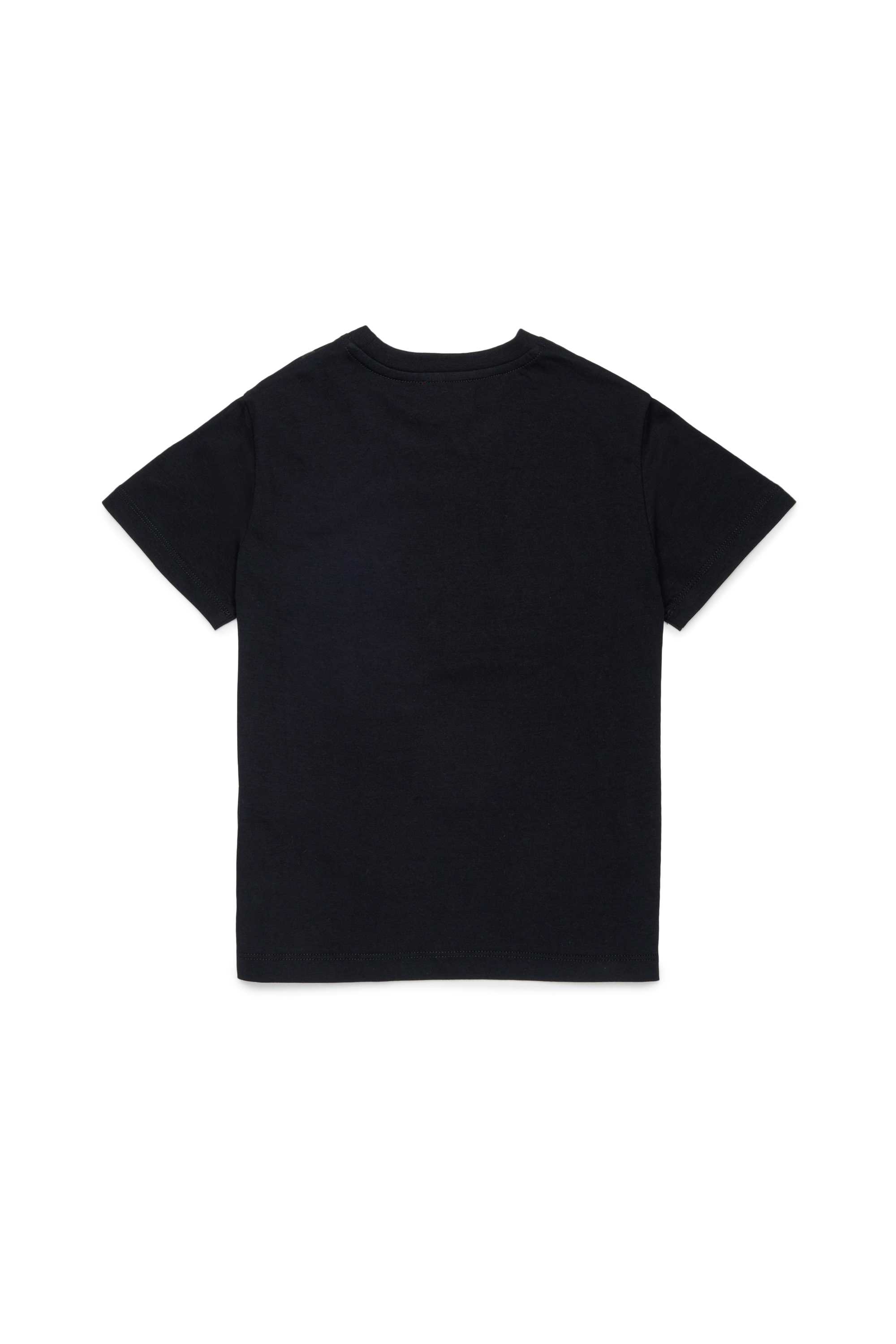 Diesel - TICLA, Woman's Cotton T-shirt with necklace print in Black - 2