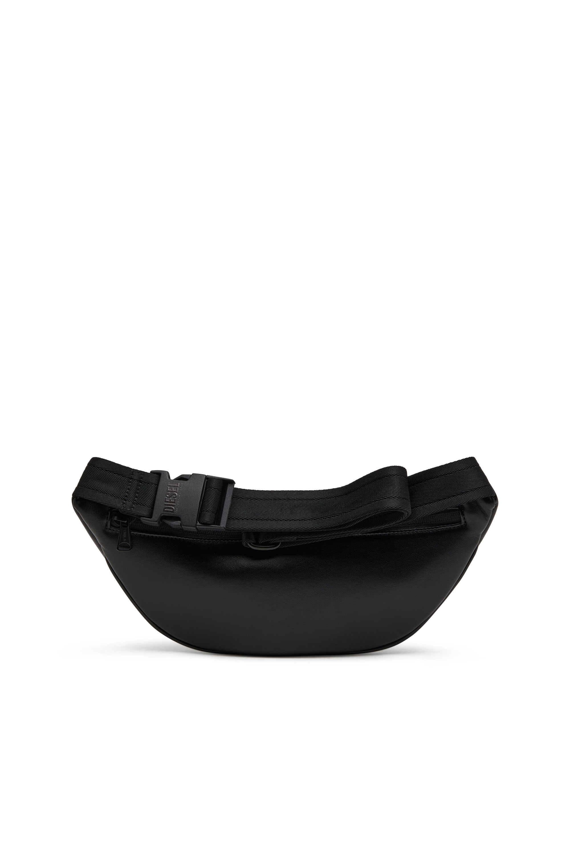 Diesel - HOLI-D BELT BAG M, Herren Holi-D-Gürteltasche aus PU und Neopren in Schwarz - 2