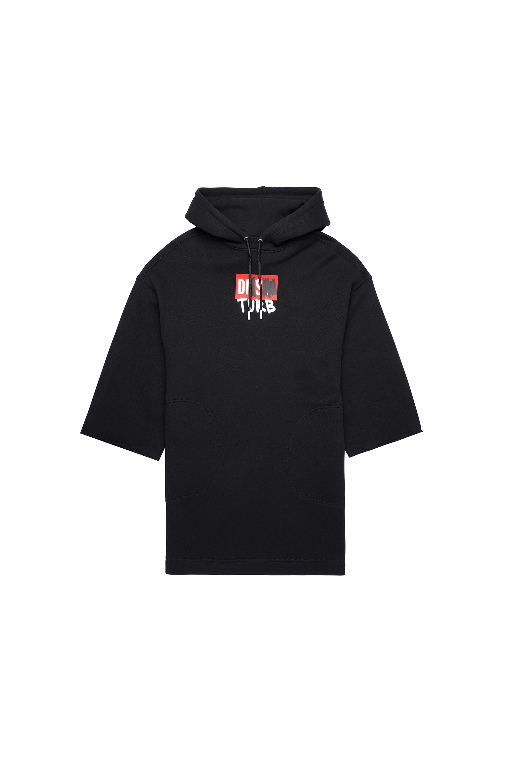 D-SHARP-HOOD, Schwarz - Kleider