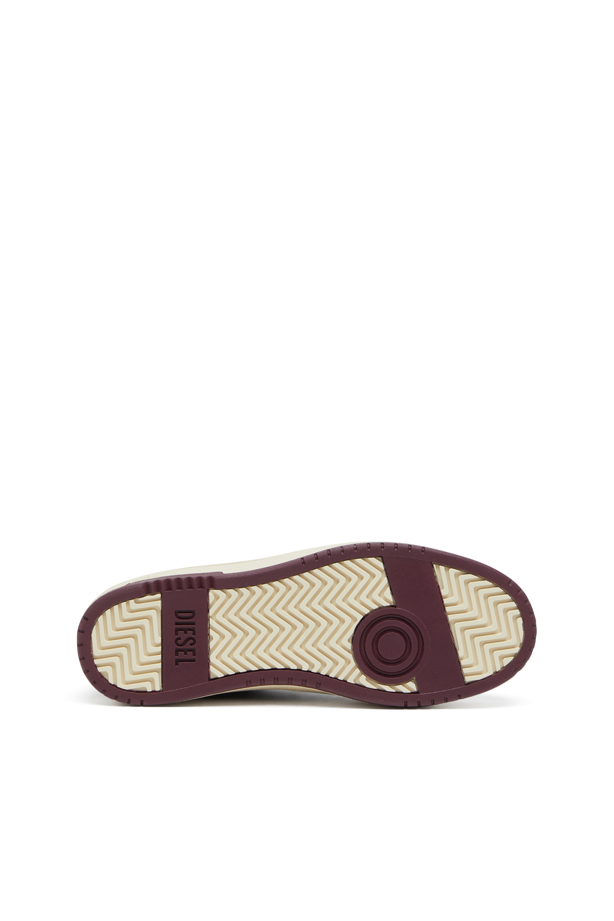 S-TRACKER-D LOW, Burgunderrot Diesel - S-TRACKER-D LOW, Herren S-Tracker-D-Sneakers aus strukturiertem Leder in Burgunderrot - 5