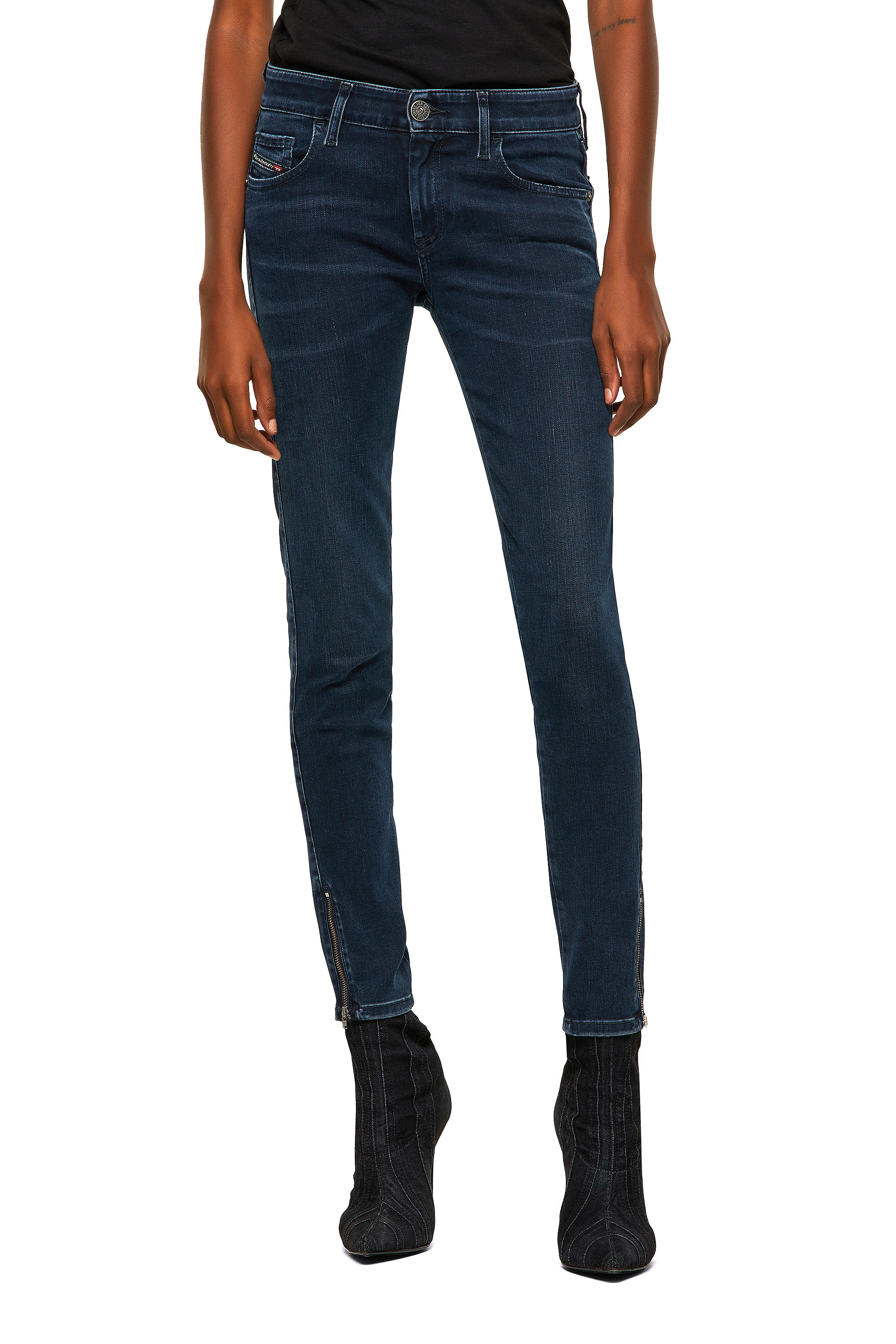 Slandy Low 009QF, Dunkelblau - Jeans
