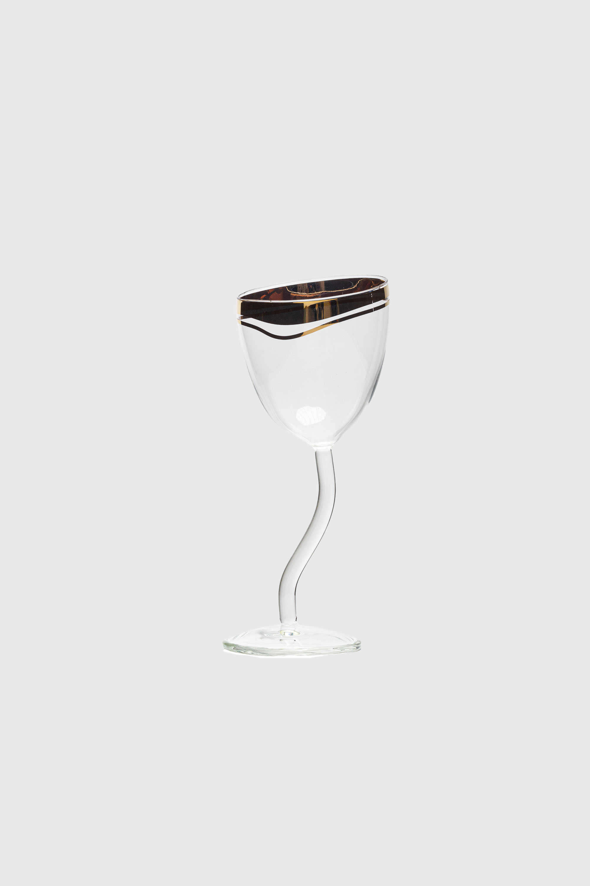 Diesel - 11255 WINE GLASS "CLASSIC ON ACID - REGA, Unisex's Wine glass in White - 1