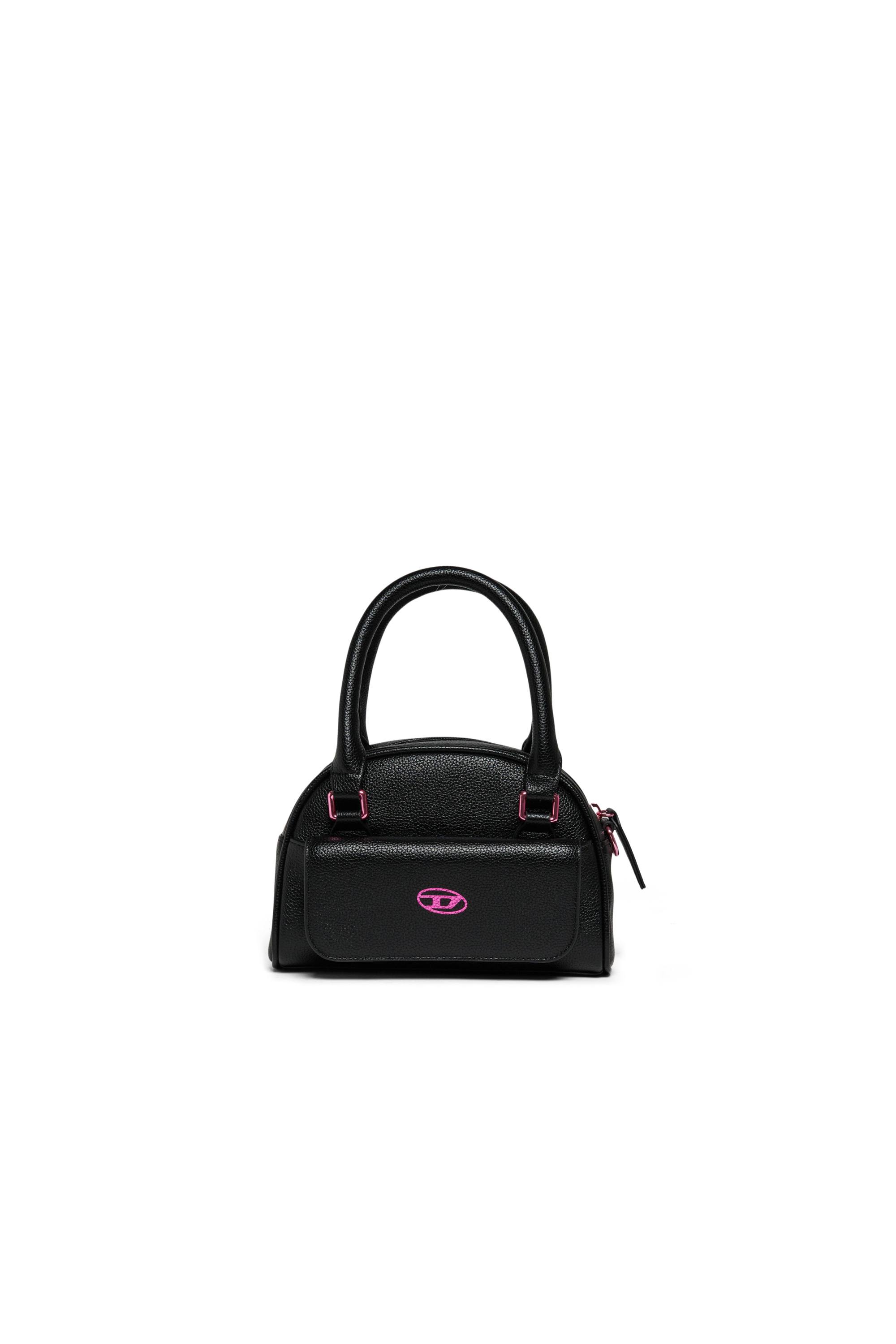 Diesel - WREDY, Damen WREDY - Tasche aus genarbtem beschichtetem Gewebe in Schwarz - 1