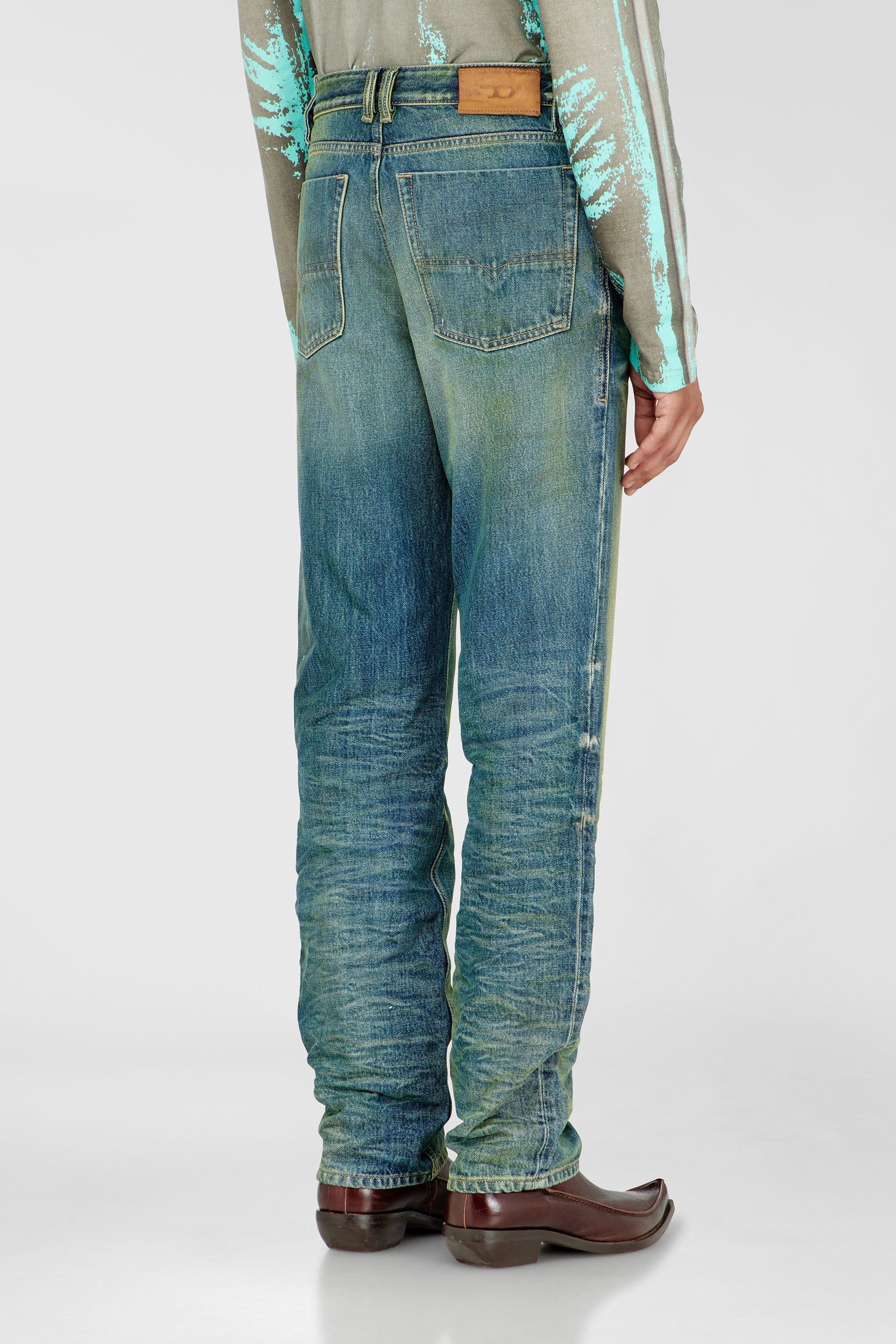 Diesel - Herren Regular Jeans 1991 D-Voeed 007FV, Mittelblau - 5