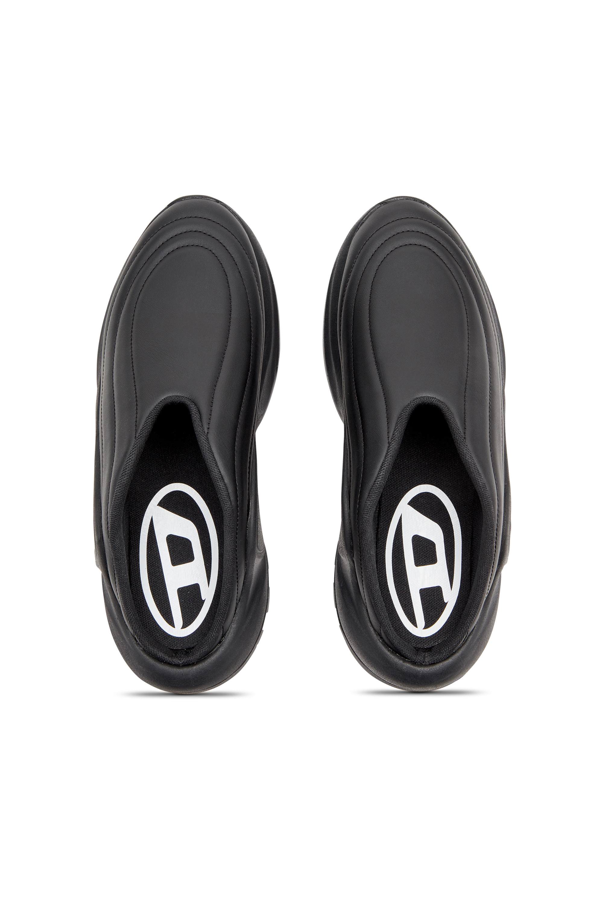 Diesel - S-D-RUNNER MULE X, Unisex S-D-Runner-Pantoletten in Matt-Optik in Schwarz - 4