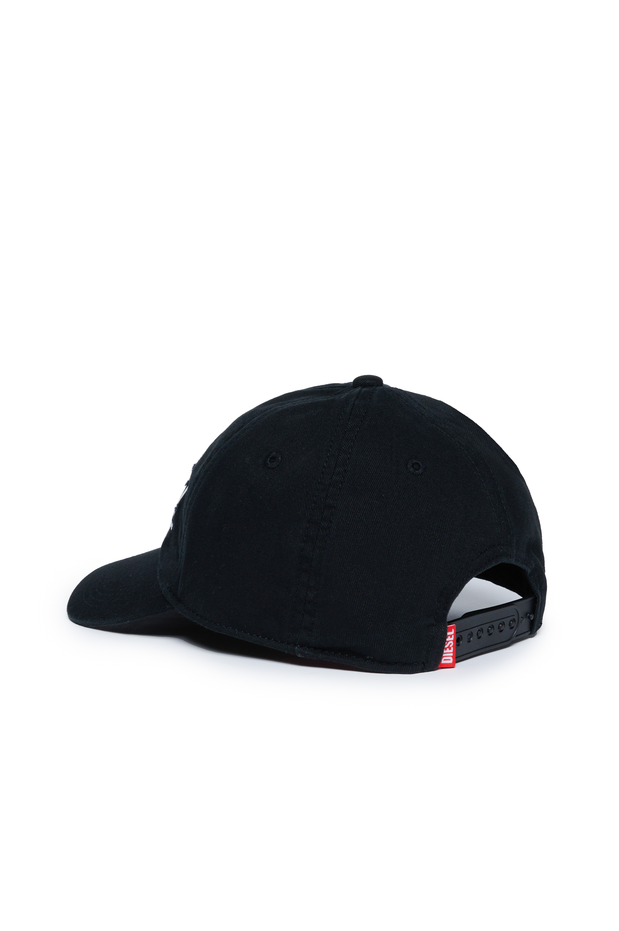 Diesel - FDIVSTROYED, Man Baseball cap with destroyed logo in Black - Image 2